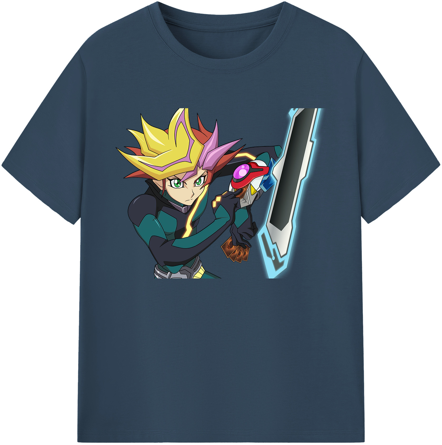 （画像用） 遊☆戯☆王 Yu-Gi-Oh! 綿100％ メンズ半袖Tシャツ｜肌触りやわらか＆通気性