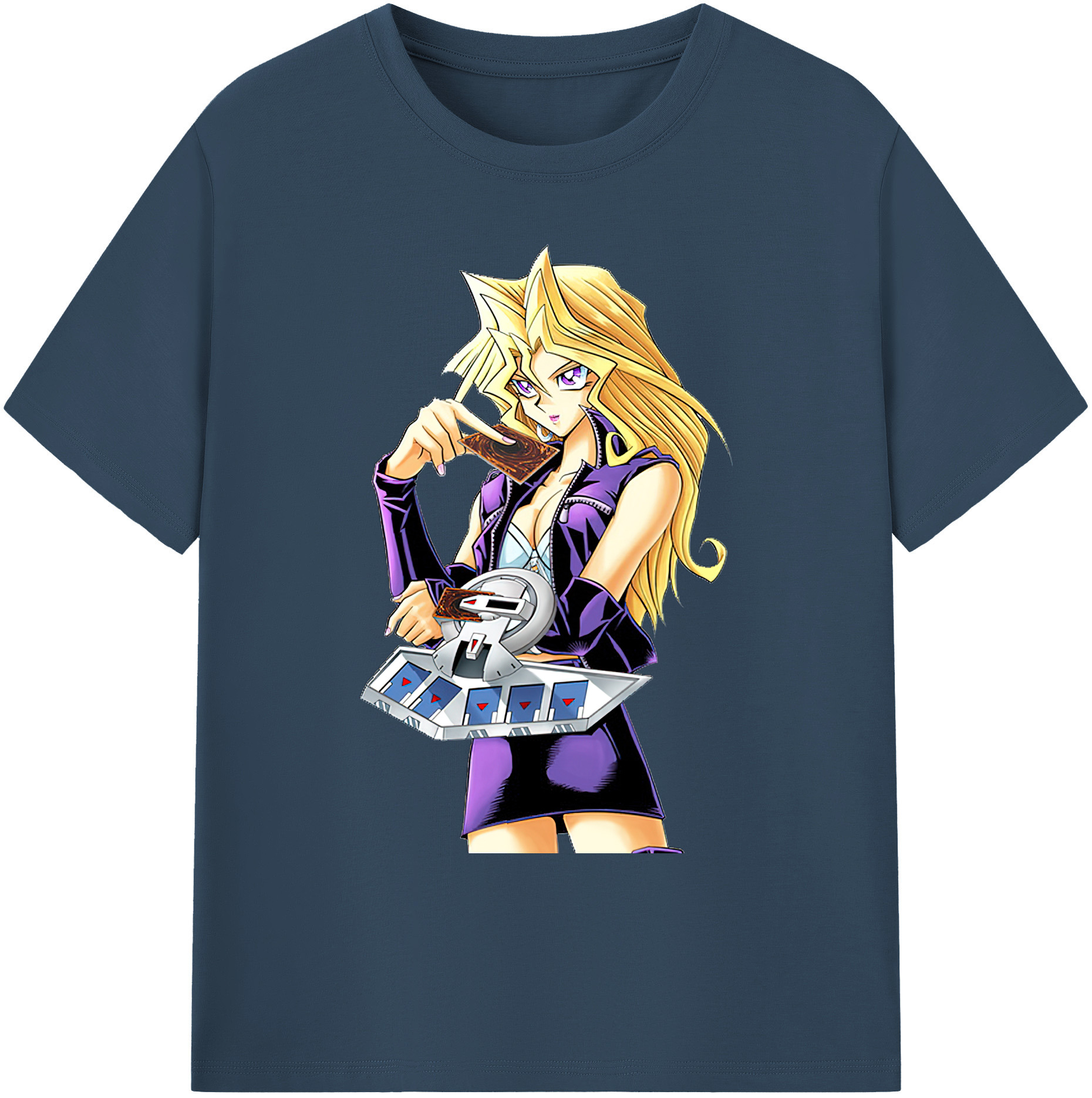 （画像用） 遊☆戯☆王 Yu-Gi-Oh! 綿100％ メンズ半袖Tシャツ｜肌触りやわらか＆通気性