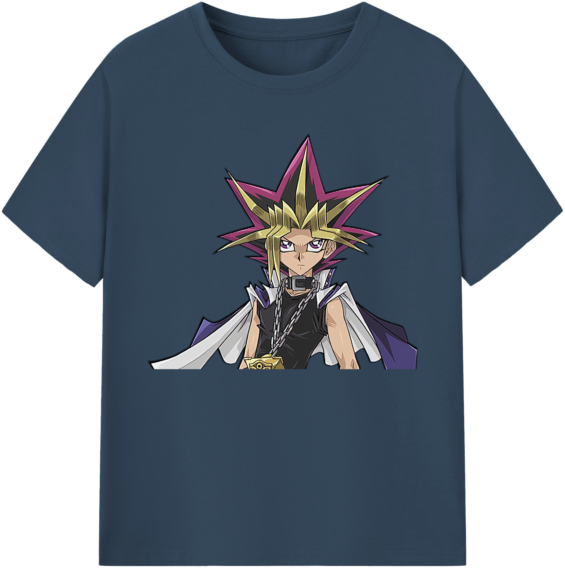 （画像用） 遊☆戯☆王 Yu-Gi-Oh! 綿100％ メンズ半袖Tシャツ｜肌触りやわらか＆通気性