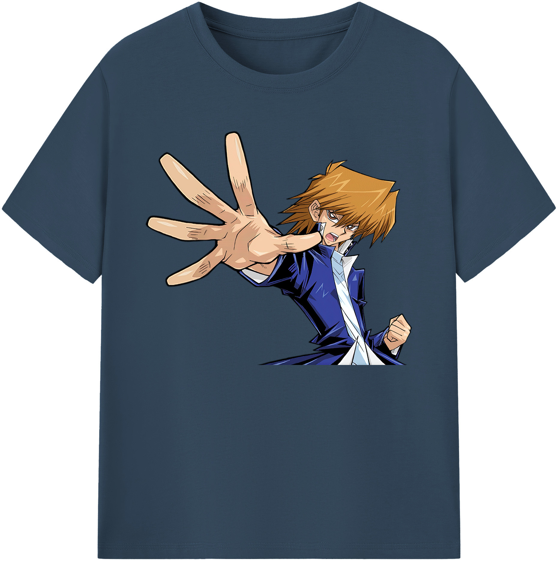（画像用） 遊☆戯☆王 Yu-Gi-Oh! 綿100％ メンズ半袖Tシャツ｜肌触りやわらか＆通気性