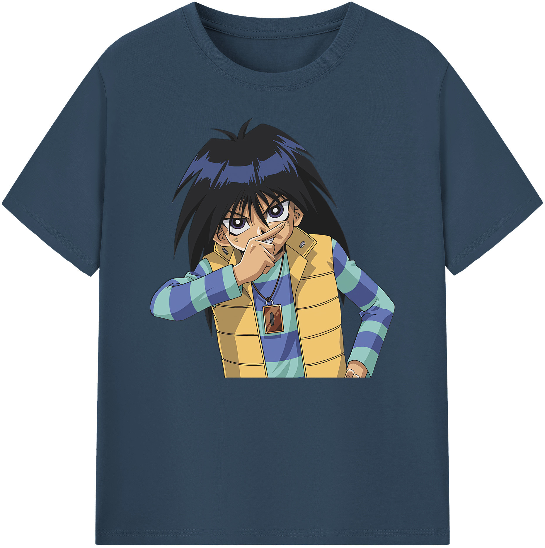 （画像用） 遊☆戯☆王 Yu-Gi-Oh! 綿100％ メンズ半袖Tシャツ｜肌触りやわらか＆通気性