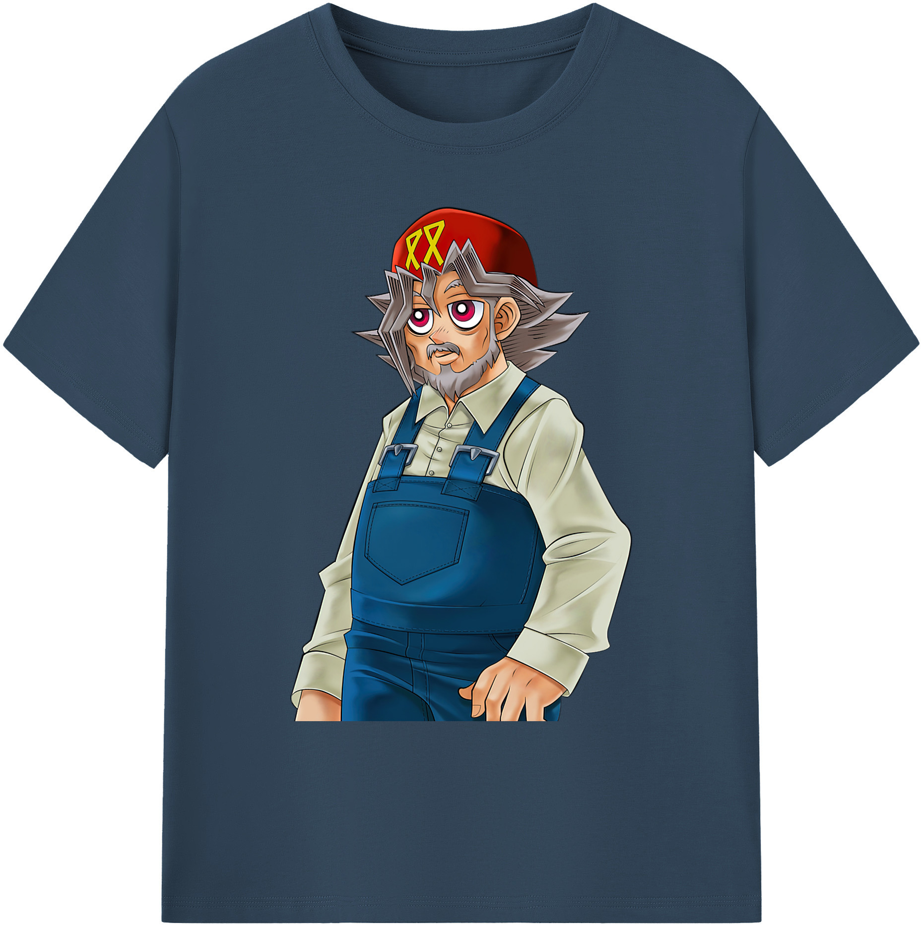 （画像用） 遊☆戯☆王 Yu-Gi-Oh! 綿100％ メンズ半袖Tシャツ｜肌触りやわらか＆通気性