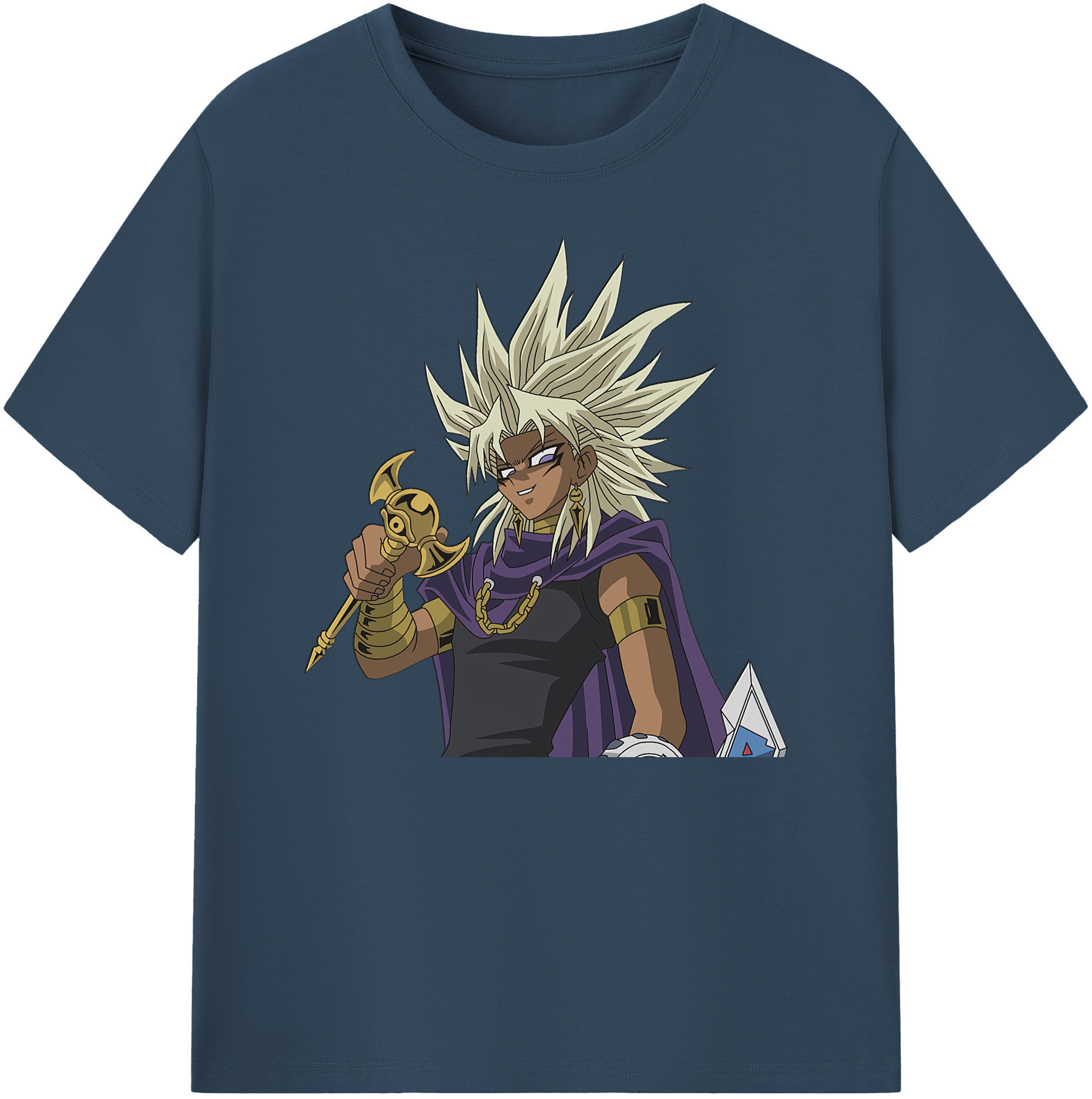 （画像用） 遊☆戯☆王 Yu-Gi-Oh! 綿100％ メンズ半袖Tシャツ｜肌触りやわらか＆通気性