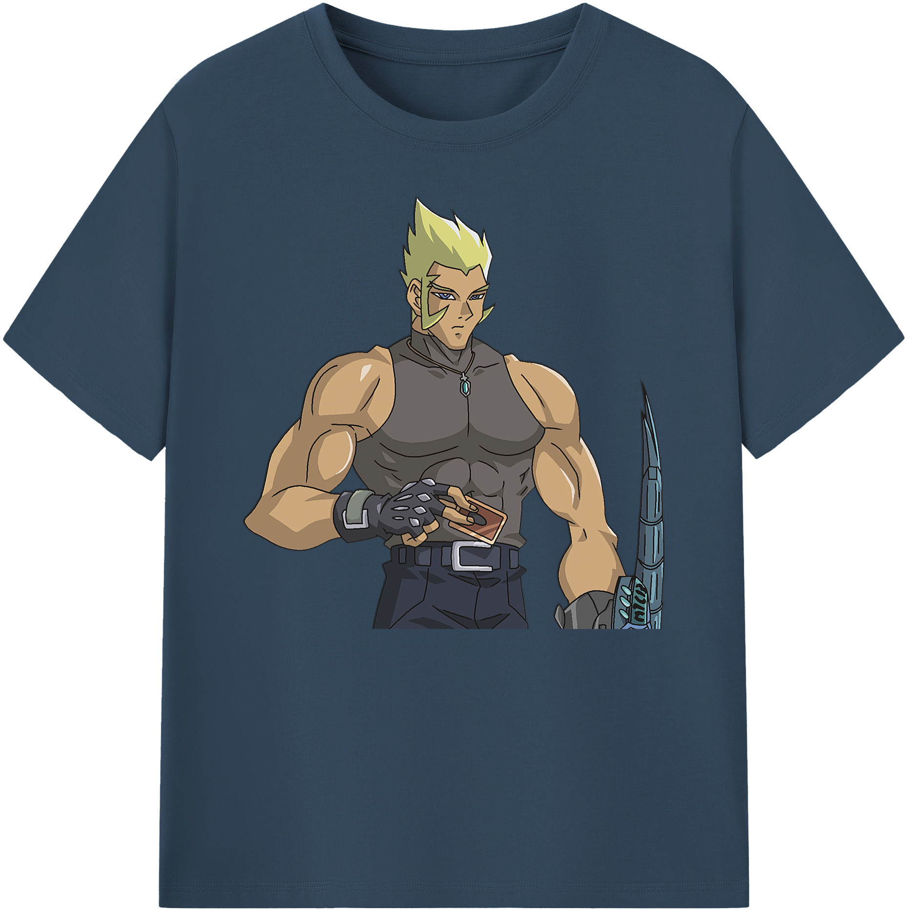 （画像用） 遊☆戯☆王 Yu-Gi-Oh! 綿100％ メンズ半袖Tシャツ｜肌触りやわらか＆通気性