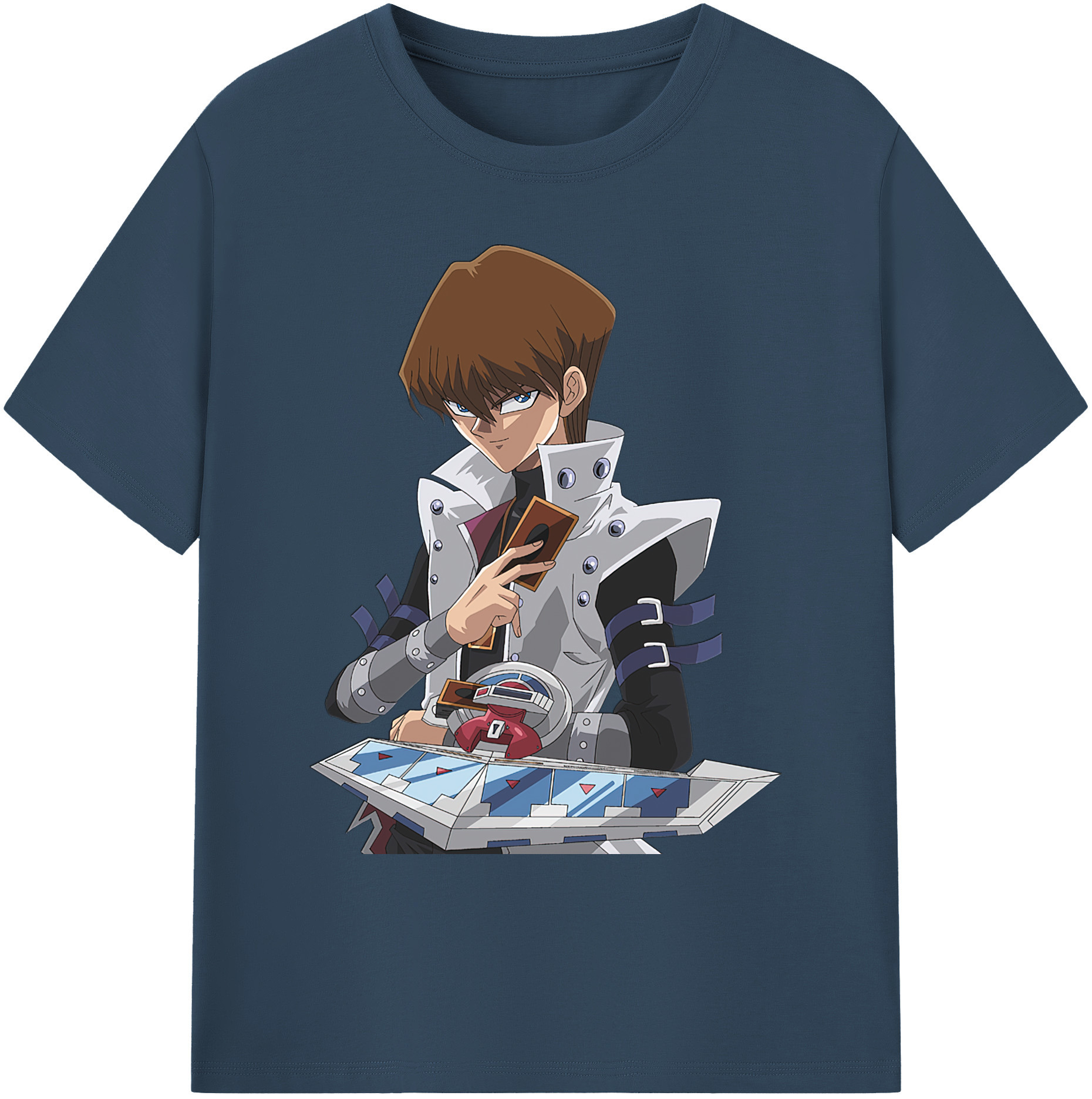 （画像用） 遊☆戯☆王 Yu-Gi-Oh! 綿100％ メンズ半袖Tシャツ｜肌触りやわらか＆通気性