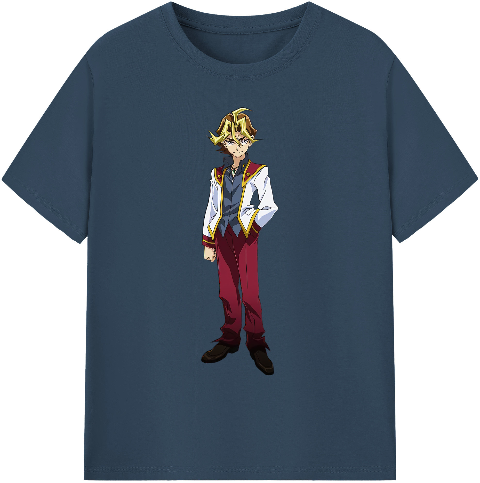 （画像用） 遊☆戯☆王 Yu-Gi-Oh! 綿100％ メンズ半袖Tシャツ｜肌触りやわらか＆通気性