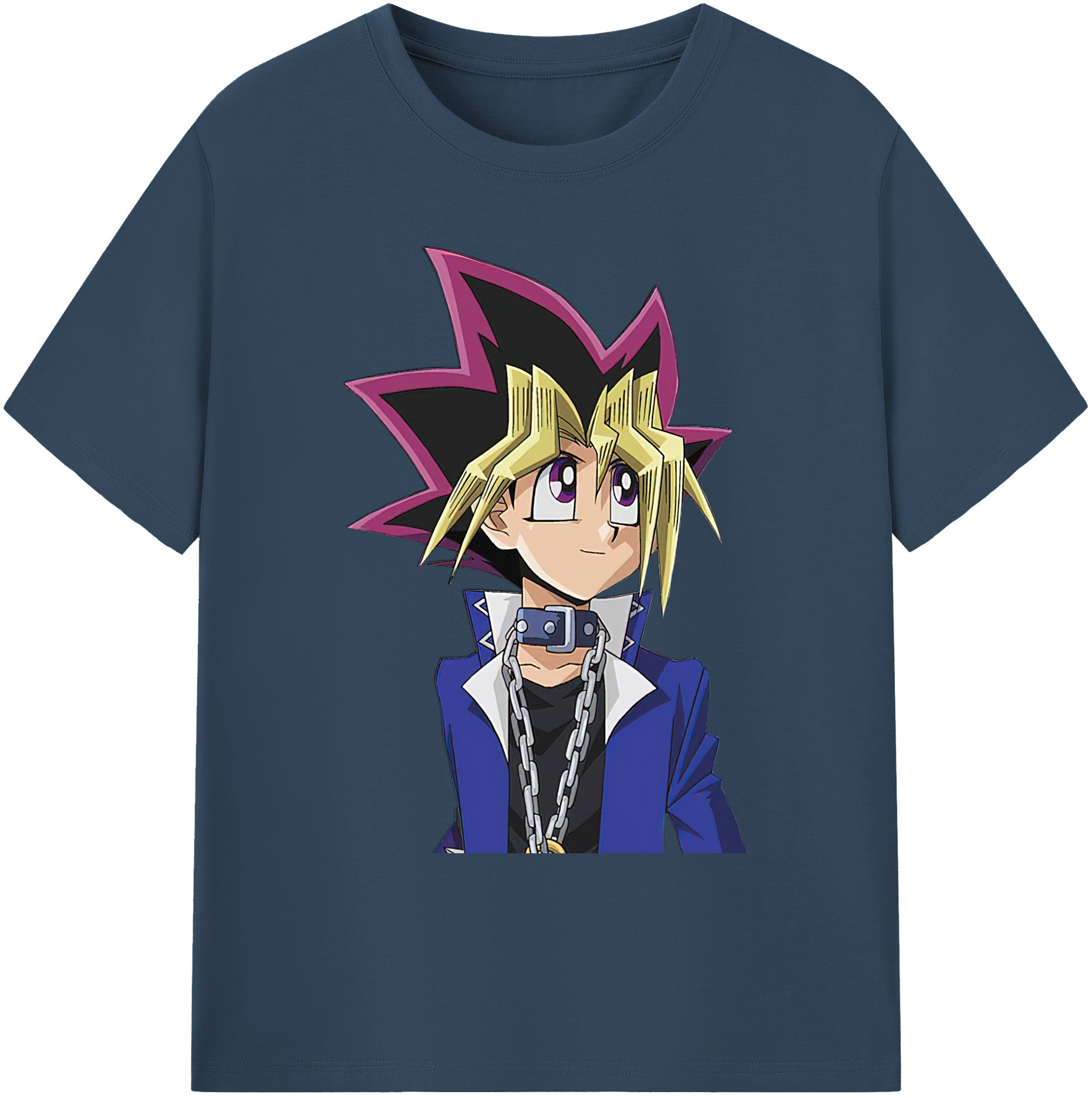 （画像用） 遊☆戯☆王 Yu-Gi-Oh! 綿100％ メンズ半袖Tシャツ｜肌触りやわらか＆通気性