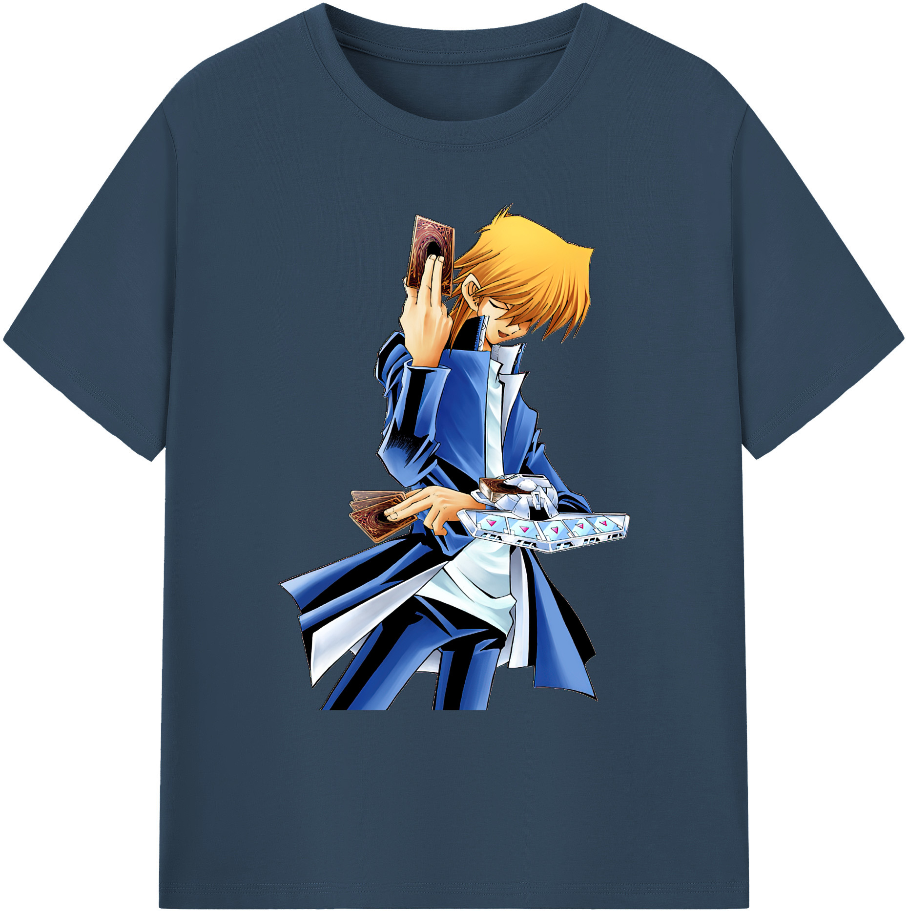 （画像用） 遊☆戯☆王 Yu-Gi-Oh! 綿100％ メンズ半袖Tシャツ｜肌触りやわらか＆通気性