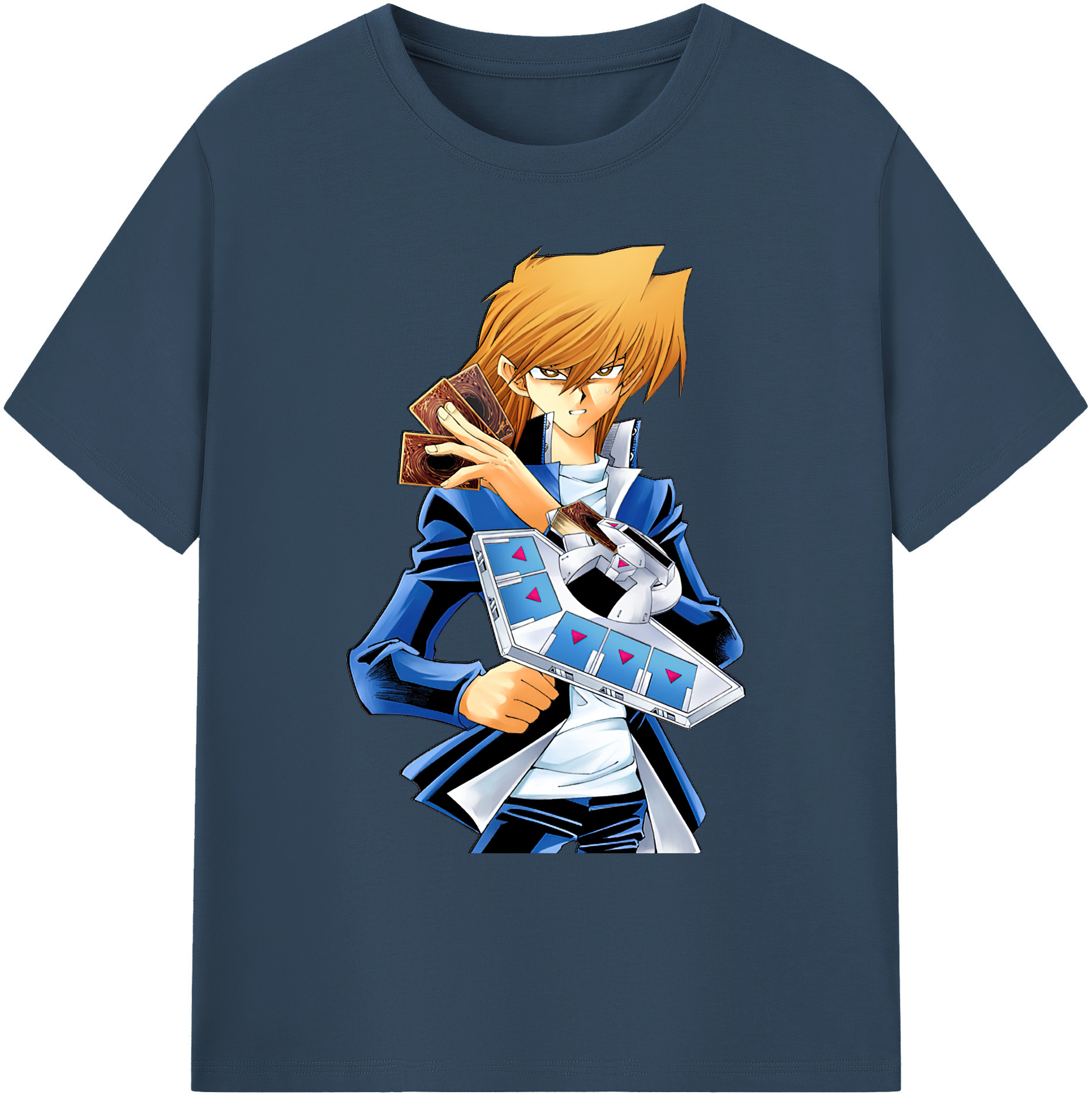 （画像用） 遊☆戯☆王 Yu-Gi-Oh! 綿100％ メンズ半袖Tシャツ｜肌触りやわらか＆通気性