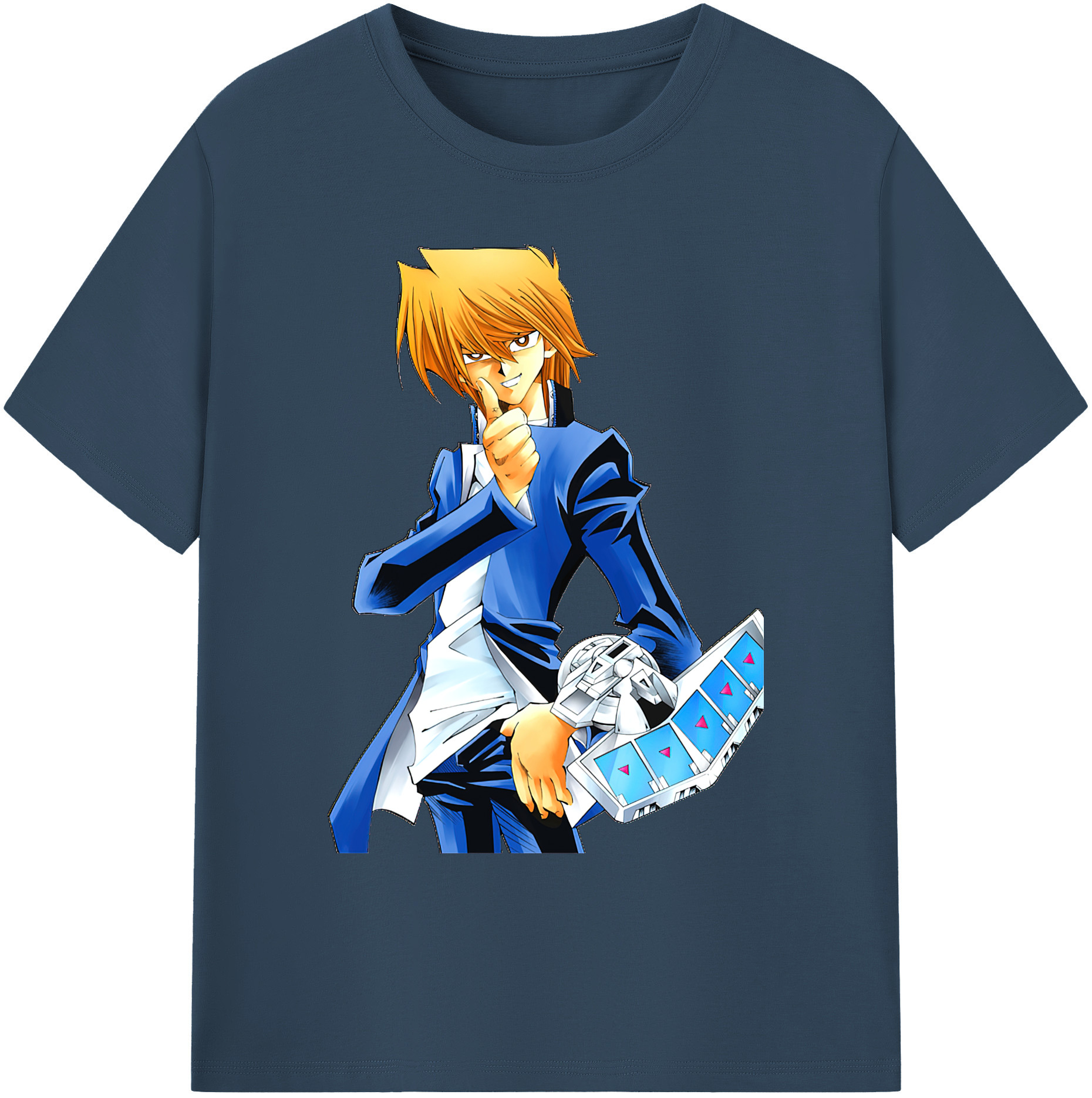 （画像用） 遊☆戯☆王 Yu-Gi-Oh! 綿100％ メンズ半袖Tシャツ｜肌触りやわらか＆通気性