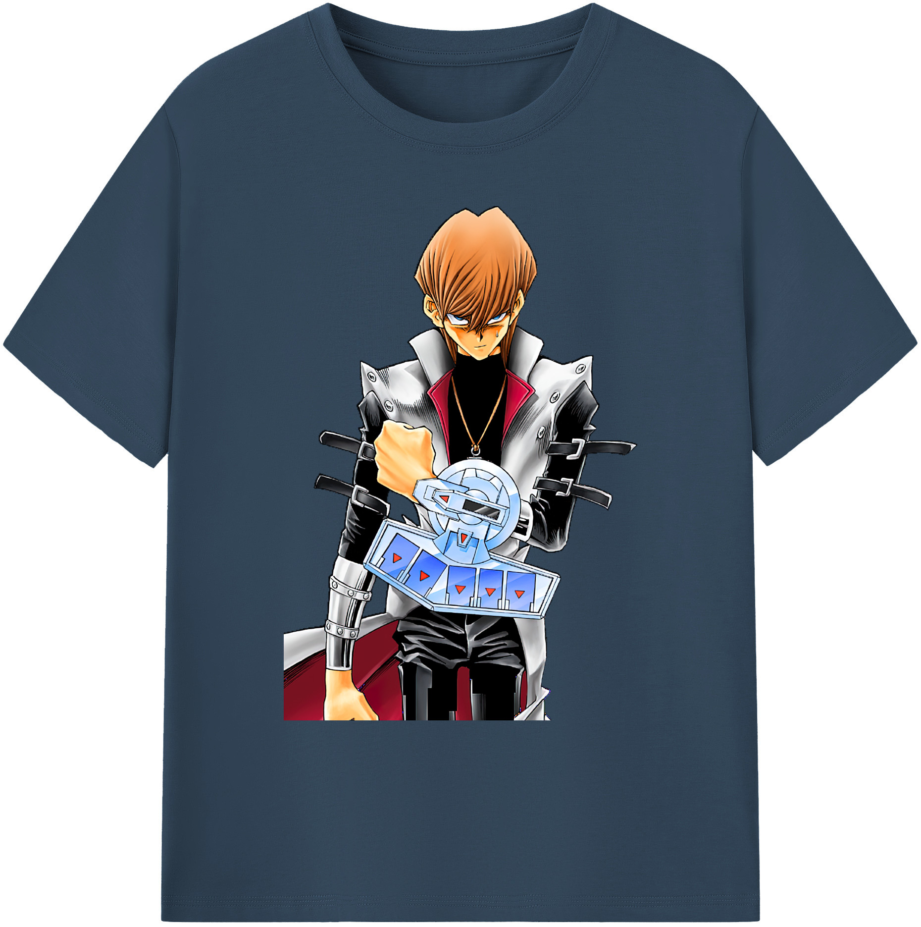 （画像用） 遊☆戯☆王 Yu-Gi-Oh! 綿100％ メンズ半袖Tシャツ｜肌触りやわらか＆通気性