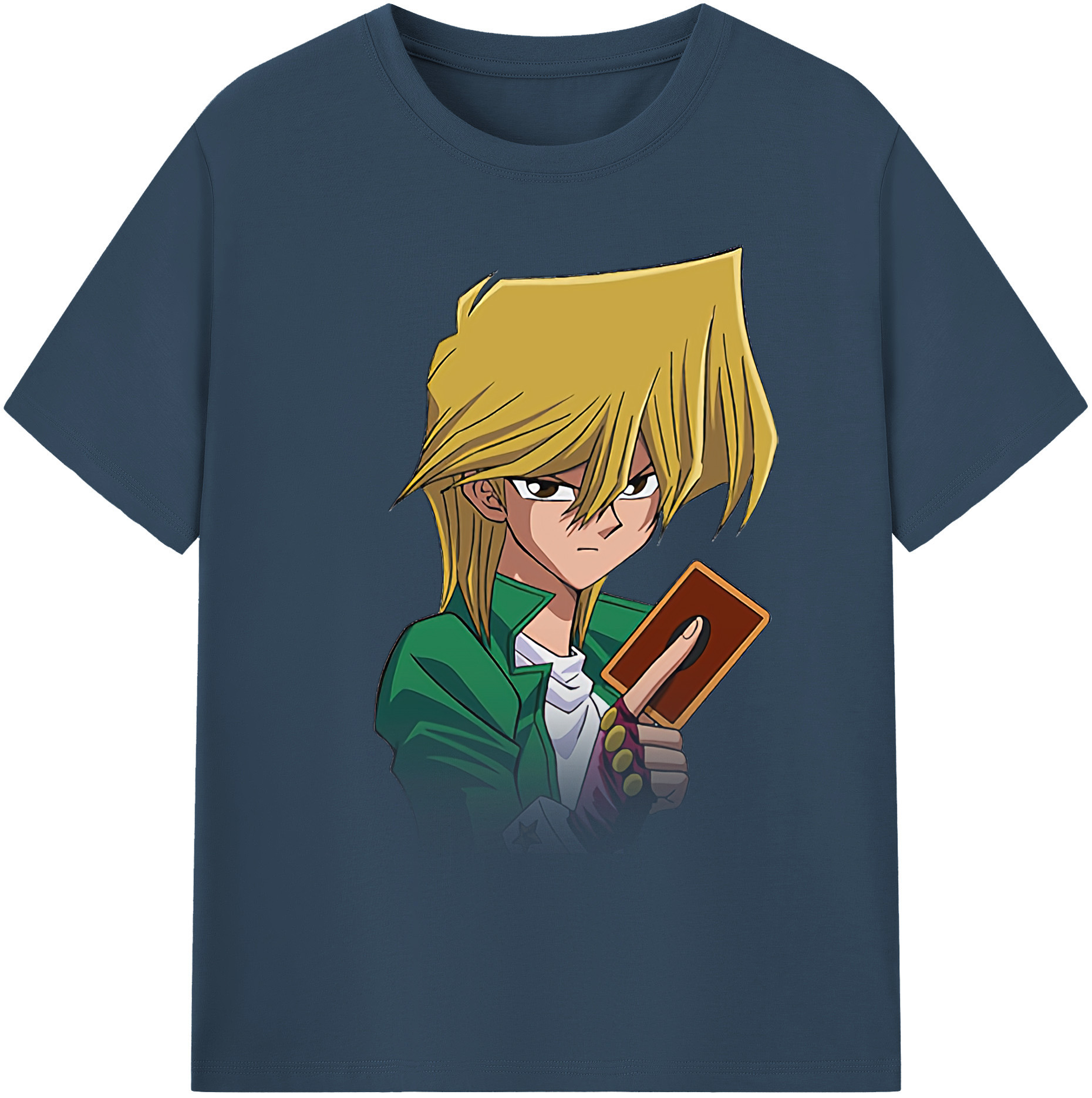 （画像用） 遊☆戯☆王 Yu-Gi-Oh! 綿100％ メンズ半袖Tシャツ｜肌触りやわらか＆通気性