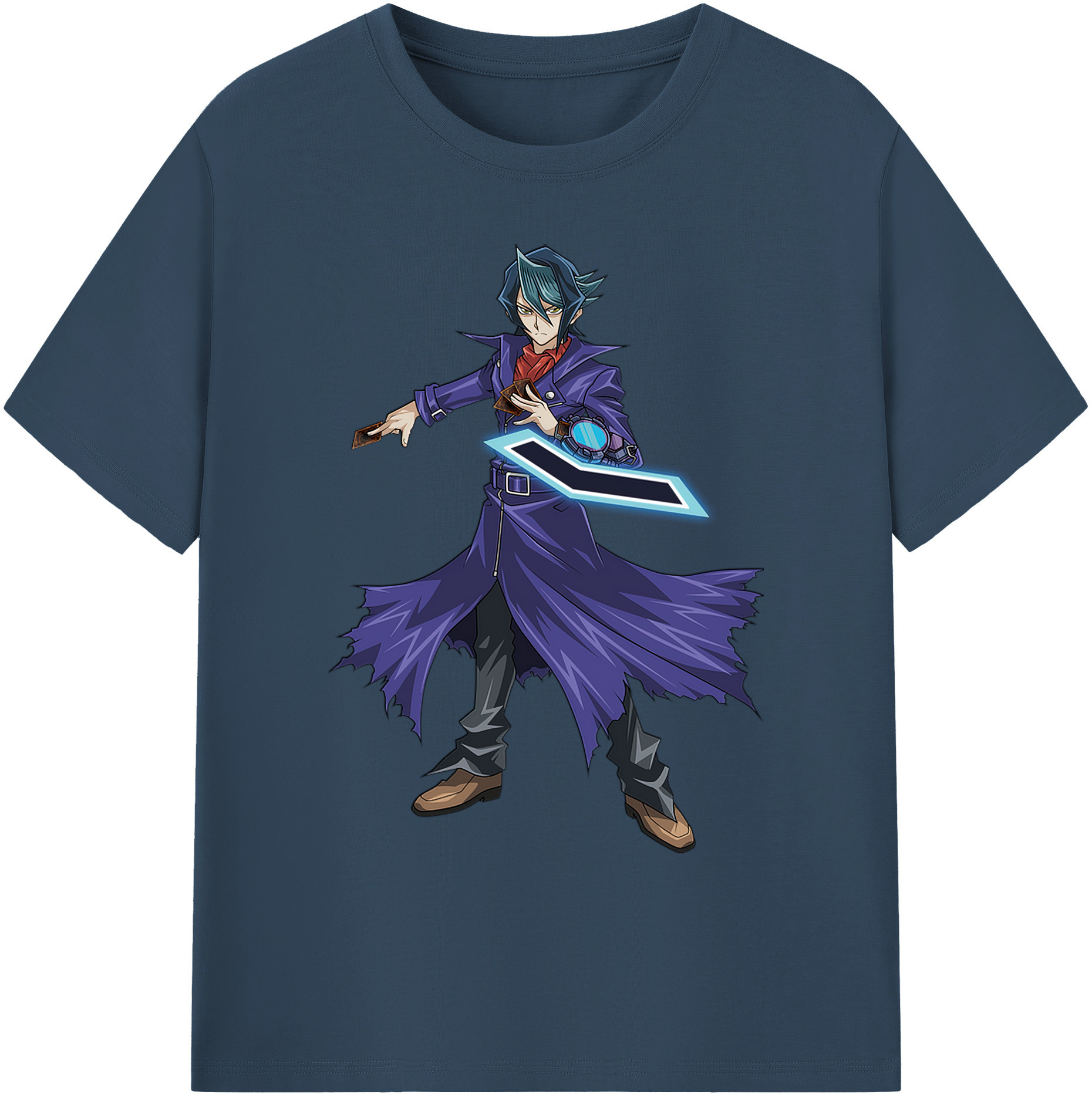 （画像用） 遊☆戯☆王 Yu-Gi-Oh! 綿100％ メンズ半袖Tシャツ｜肌触りやわらか＆通気性