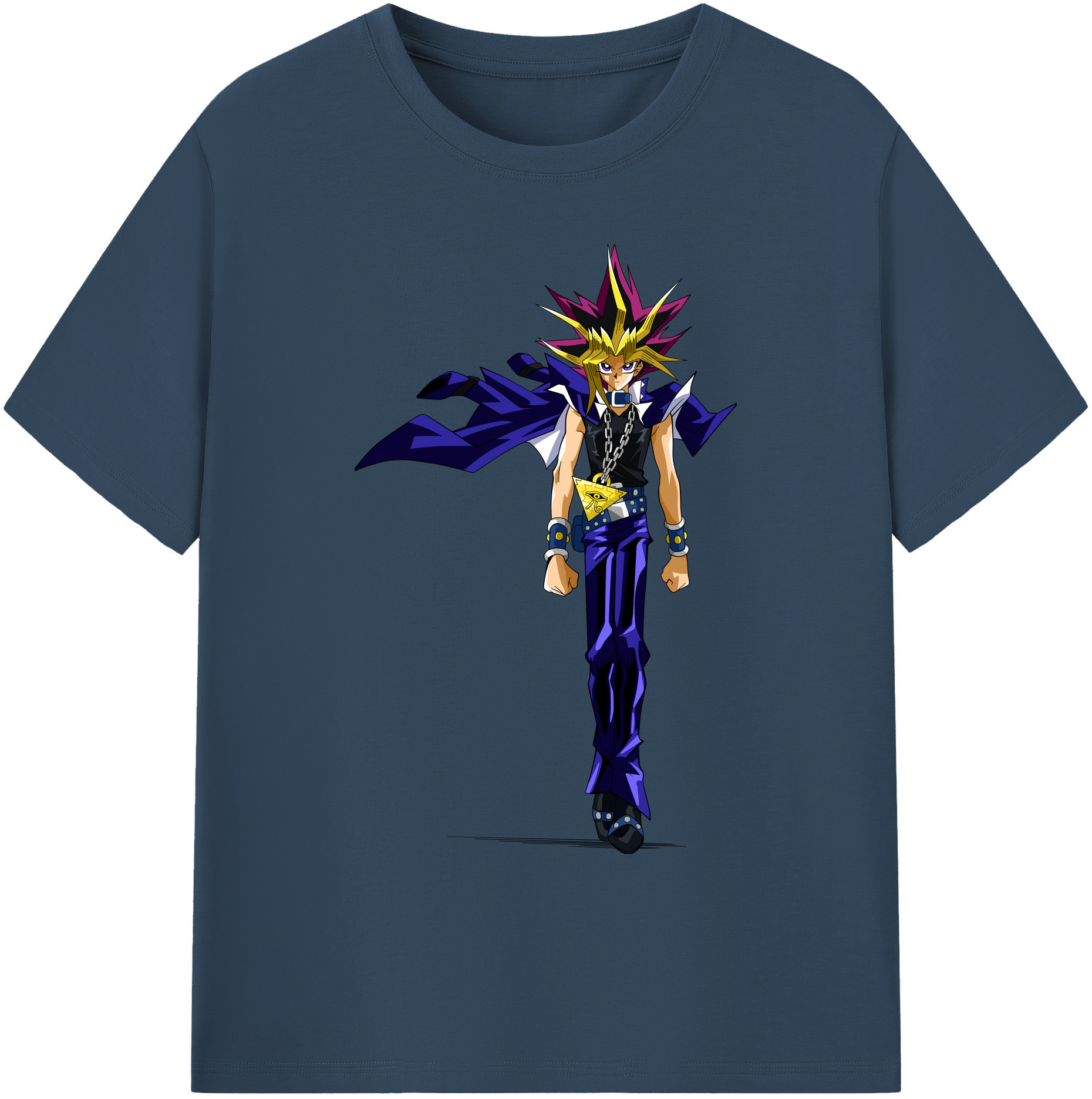 （画像用） 遊☆戯☆王 Yu-Gi-Oh! 綿100％ メンズ半袖Tシャツ｜肌触りやわらか＆通気性