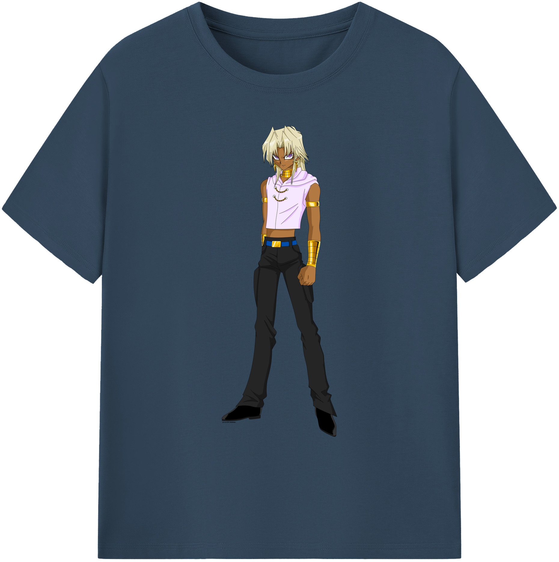 （画像用） 遊☆戯☆王 Yu-Gi-Oh! 綿100％ メンズ半袖Tシャツ｜肌触りやわらか＆通気性