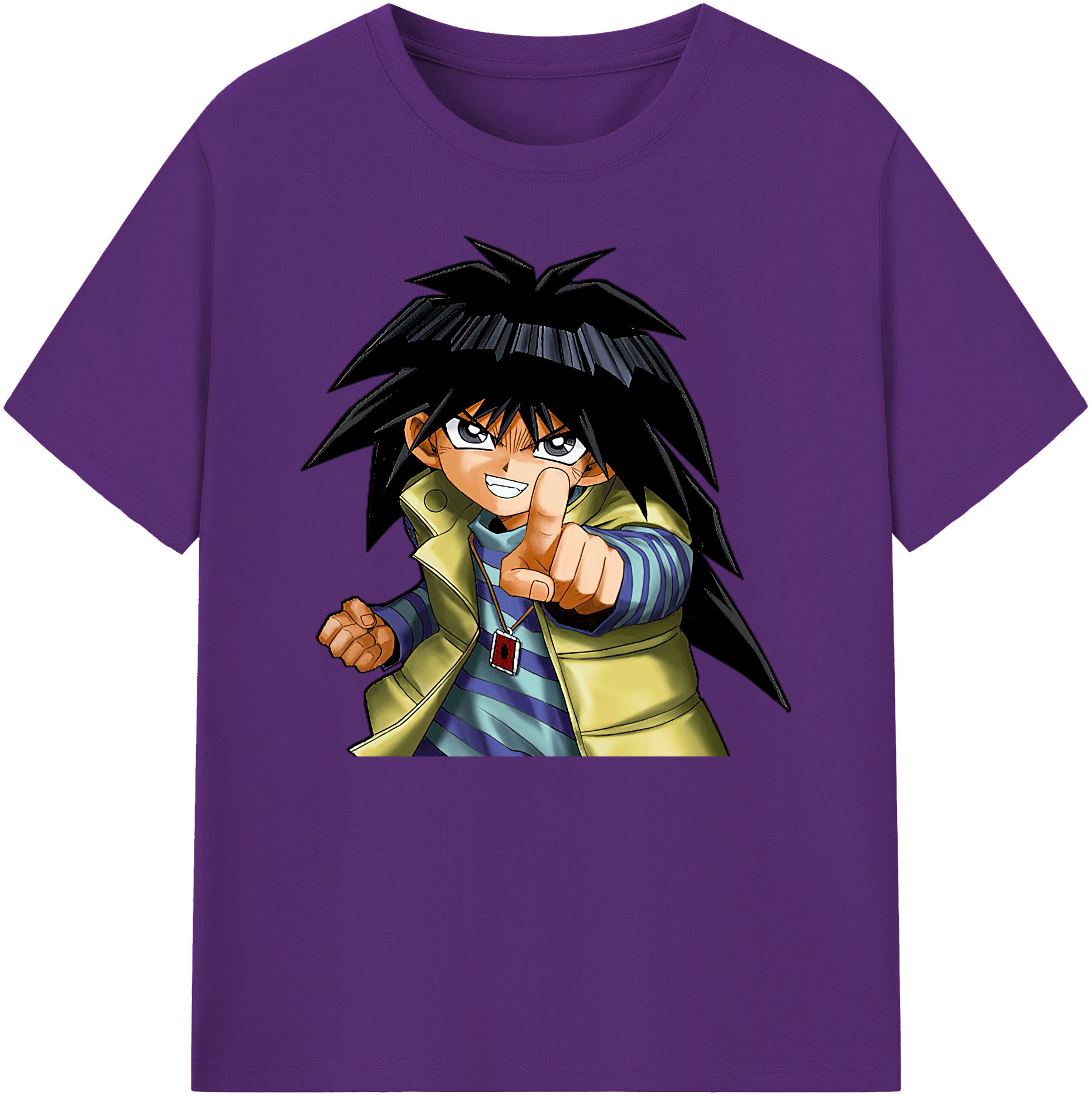 （画像用） 遊☆戯☆王 Yu-Gi-Oh! 綿100％ メンズ半袖Tシャツ｜肌触りやわらか＆通気性