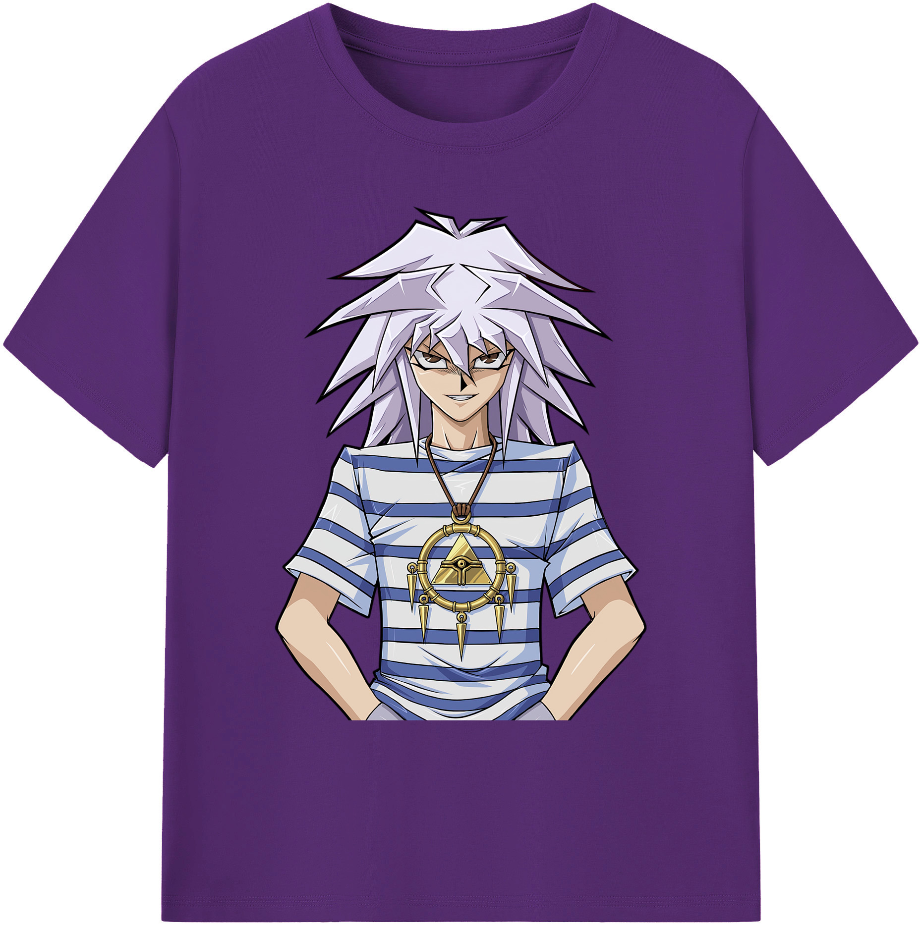 （画像用） 遊☆戯☆王 Yu-Gi-Oh! 綿100％ メンズ半袖Tシャツ｜肌触りやわらか＆通気性