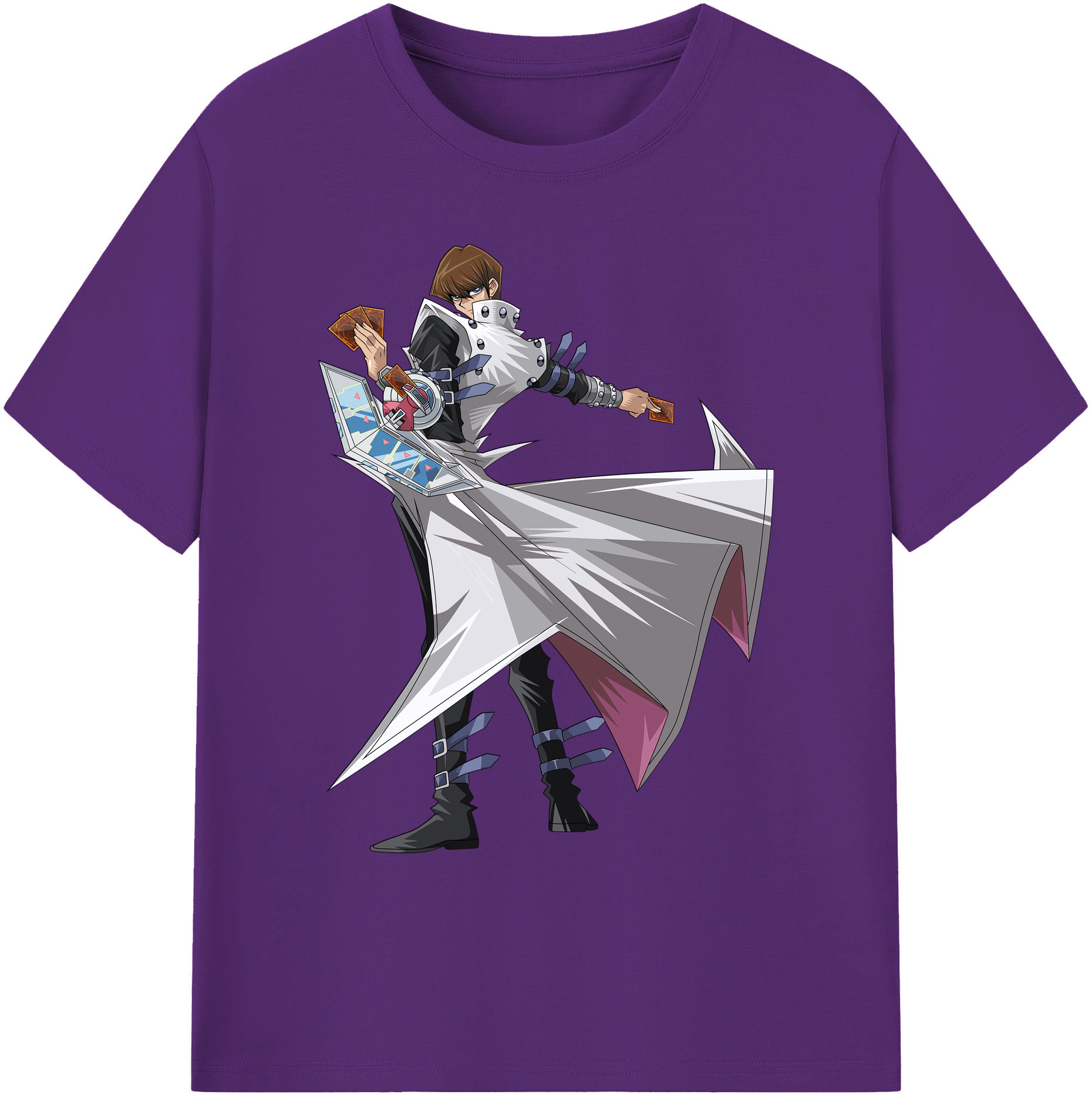 （画像用） 遊☆戯☆王 Yu-Gi-Oh! 綿100％ メンズ半袖Tシャツ｜肌触りやわらか＆通気性