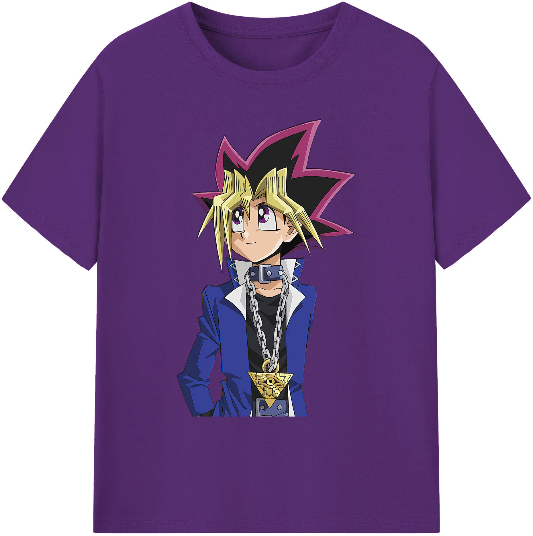 （画像用） 遊☆戯☆王 Yu-Gi-Oh! 綿100％ メンズ半袖Tシャツ｜肌触りやわらか＆通気性