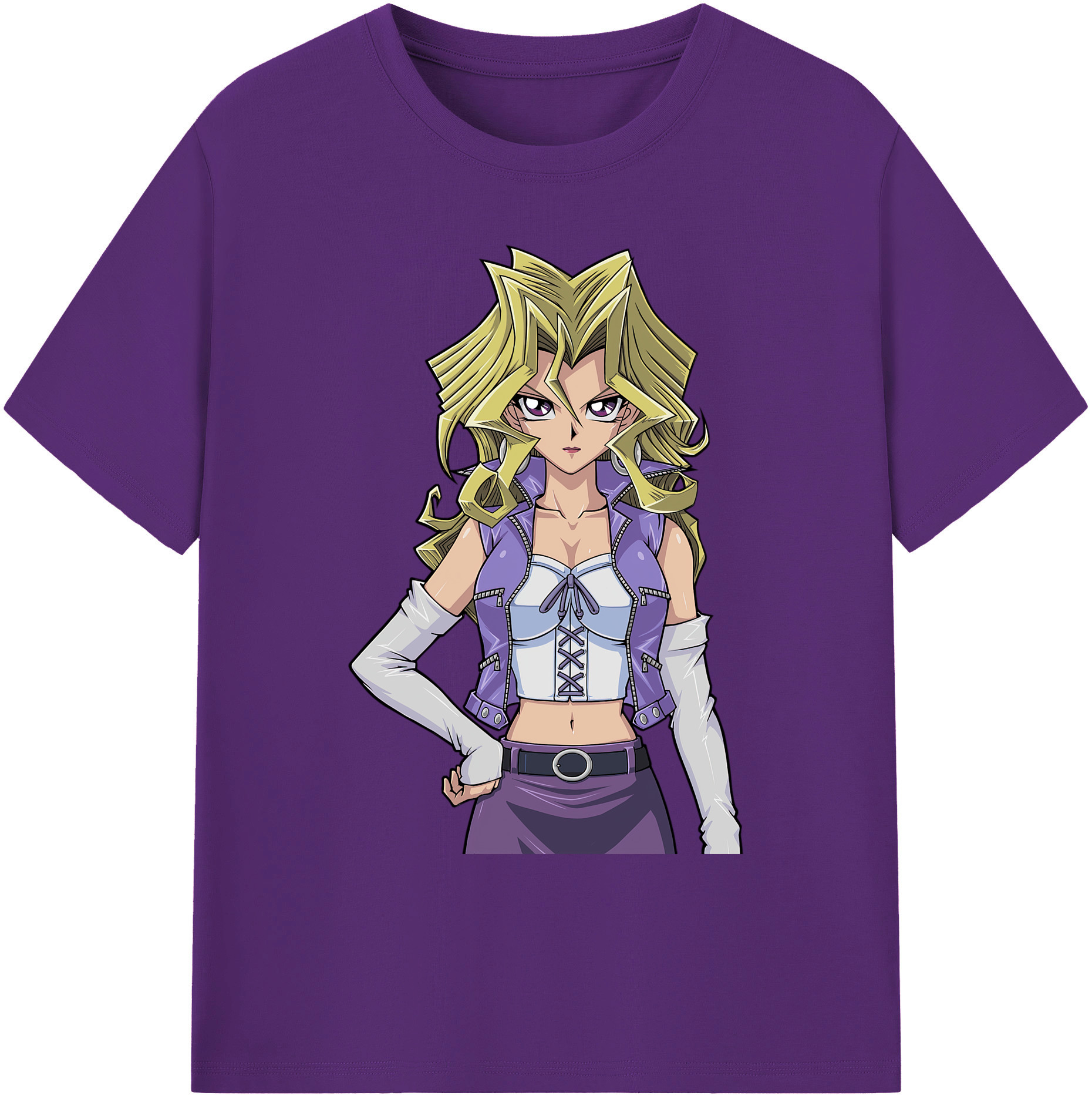（画像用） 遊☆戯☆王 Yu-Gi-Oh! 綿100％ メンズ半袖Tシャツ｜肌触りやわらか＆通気性