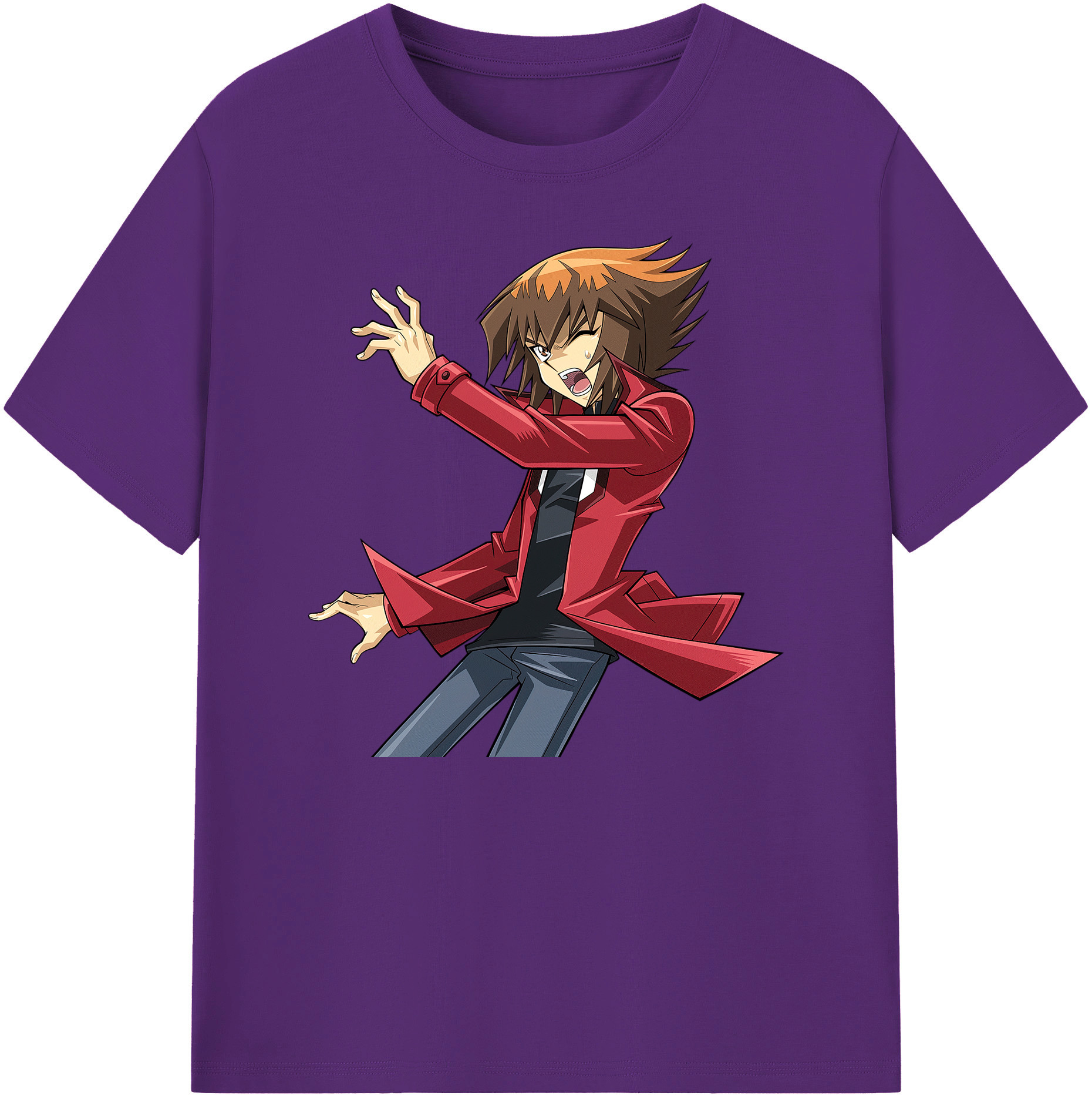 （画像用） 遊☆戯☆王 Yu-Gi-Oh! 綿100％ メンズ半袖Tシャツ｜肌触りやわらか＆通気性