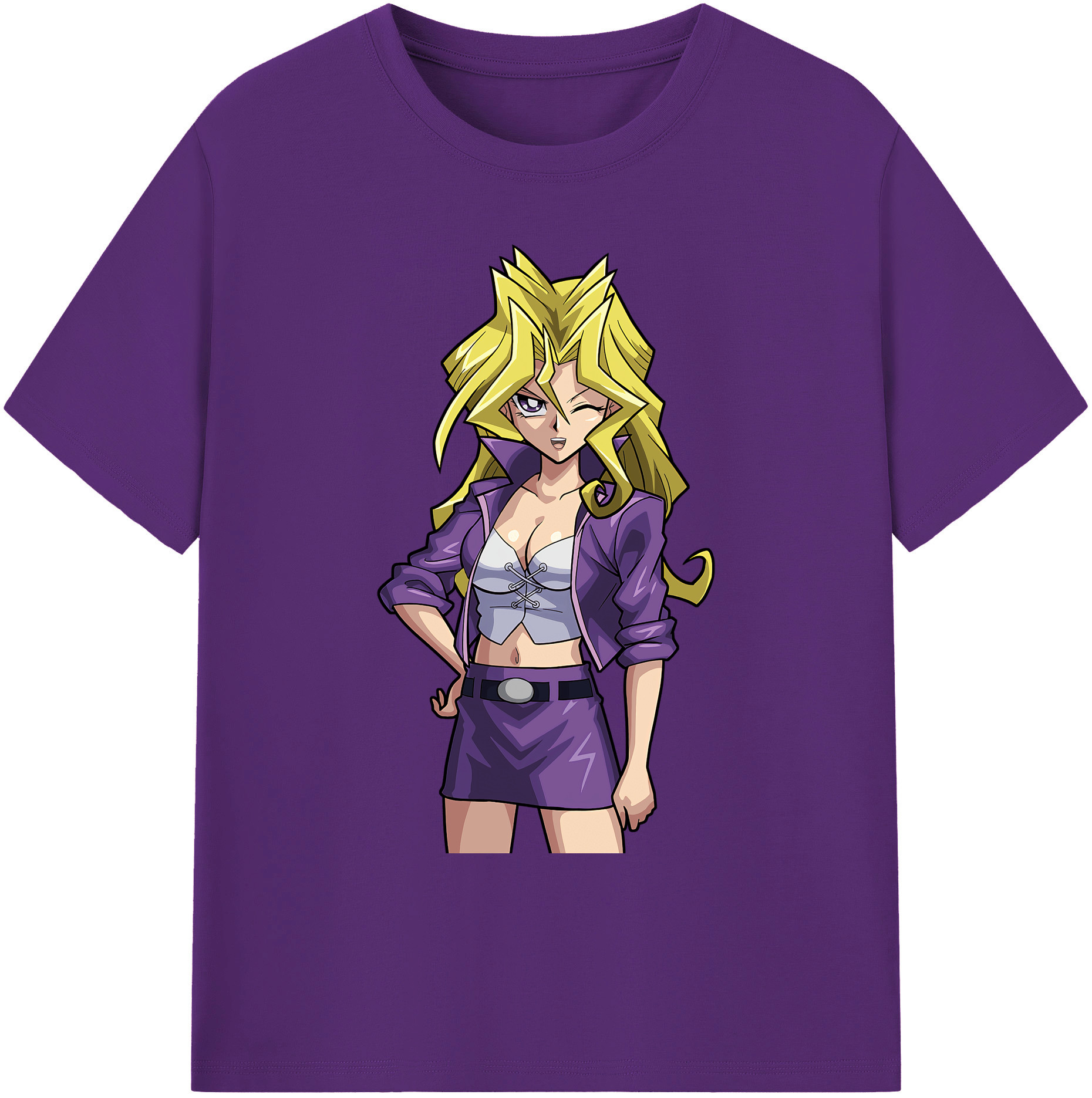 遊☆戯☆王 Yu-Gi-Oh! 綿100％ メンズ半袖Tシャツ｜肌触りやわらか＆通気性