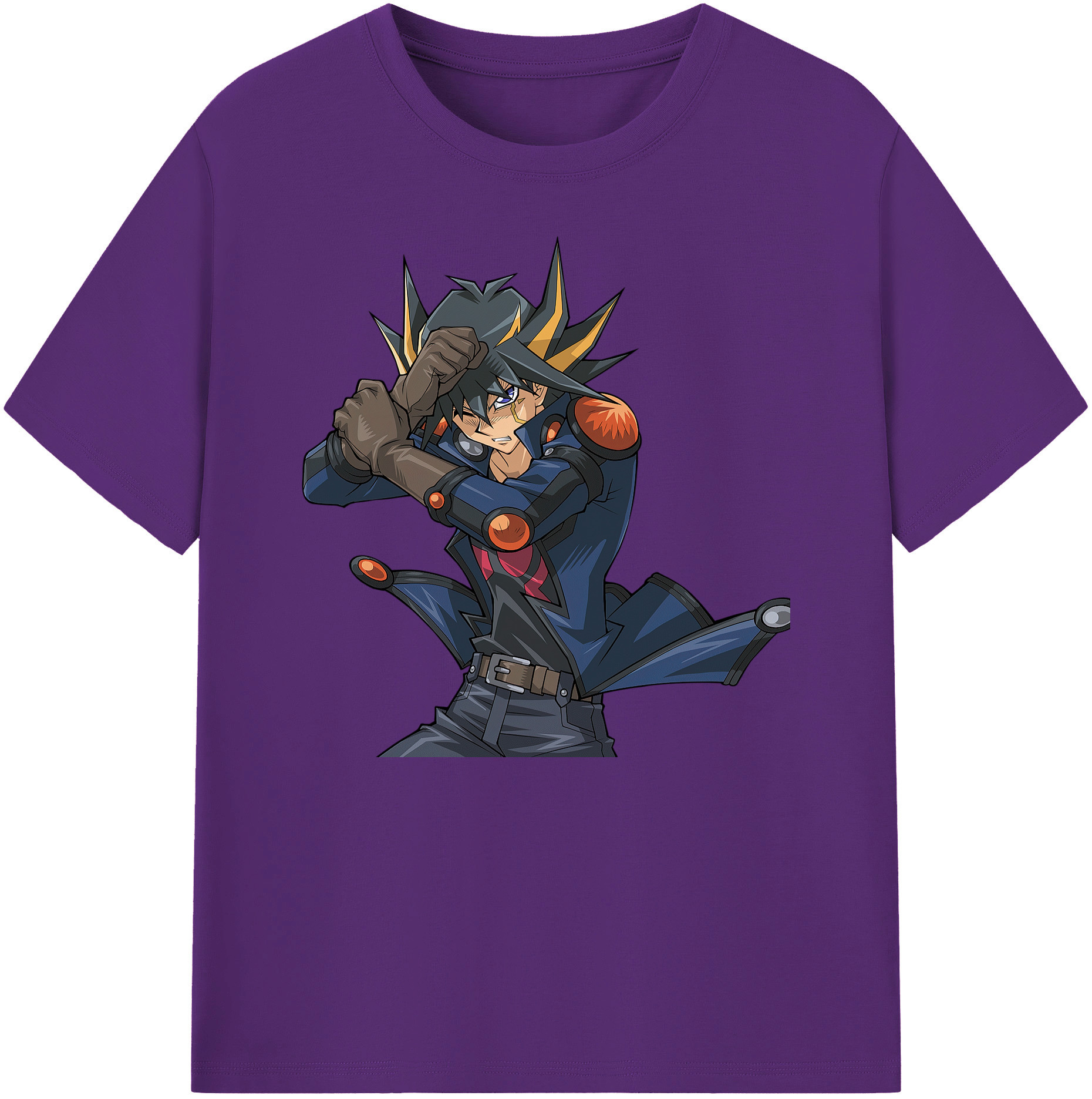 （画像用） 遊☆戯☆王 Yu-Gi-Oh! 綿100％ メンズ半袖Tシャツ｜肌触りやわらか＆通気性