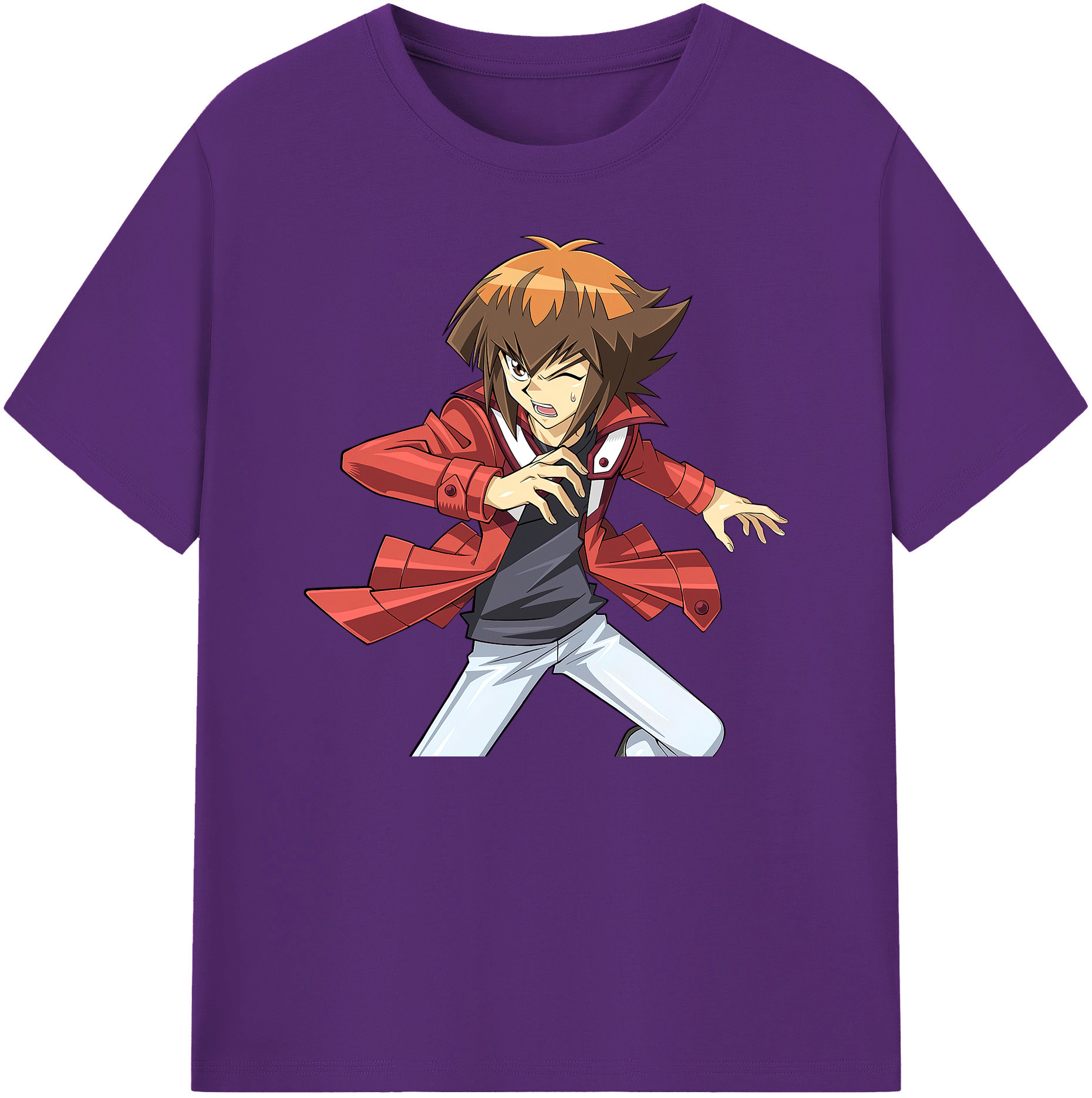 （画像用） 遊☆戯☆王 Yu-Gi-Oh! 綿100％ メンズ半袖Tシャツ｜肌触りやわらか＆通気性