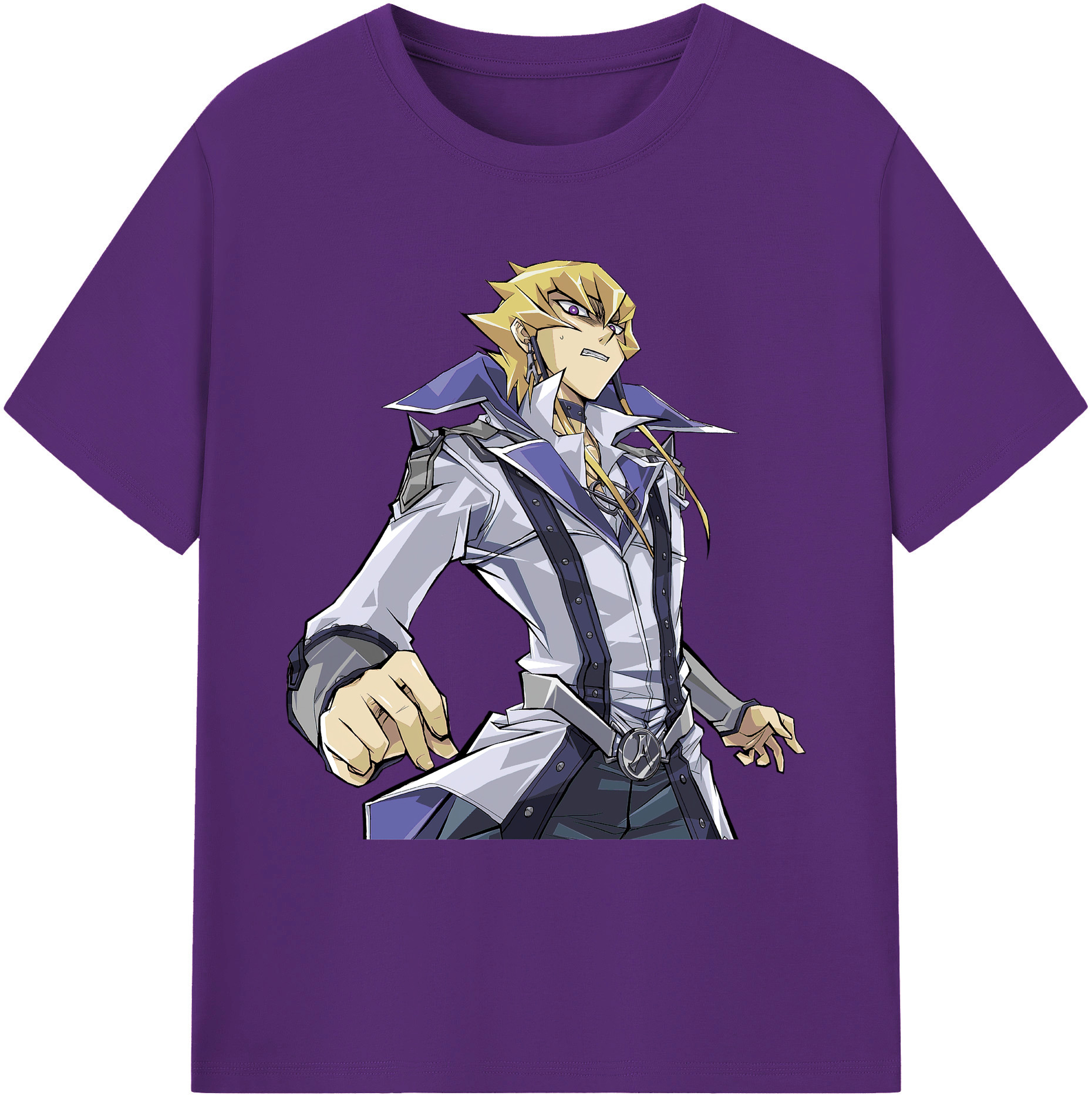 （画像用） 遊☆戯☆王 Yu-Gi-Oh! 綿100％ メンズ半袖Tシャツ｜肌触りやわらか＆通気性