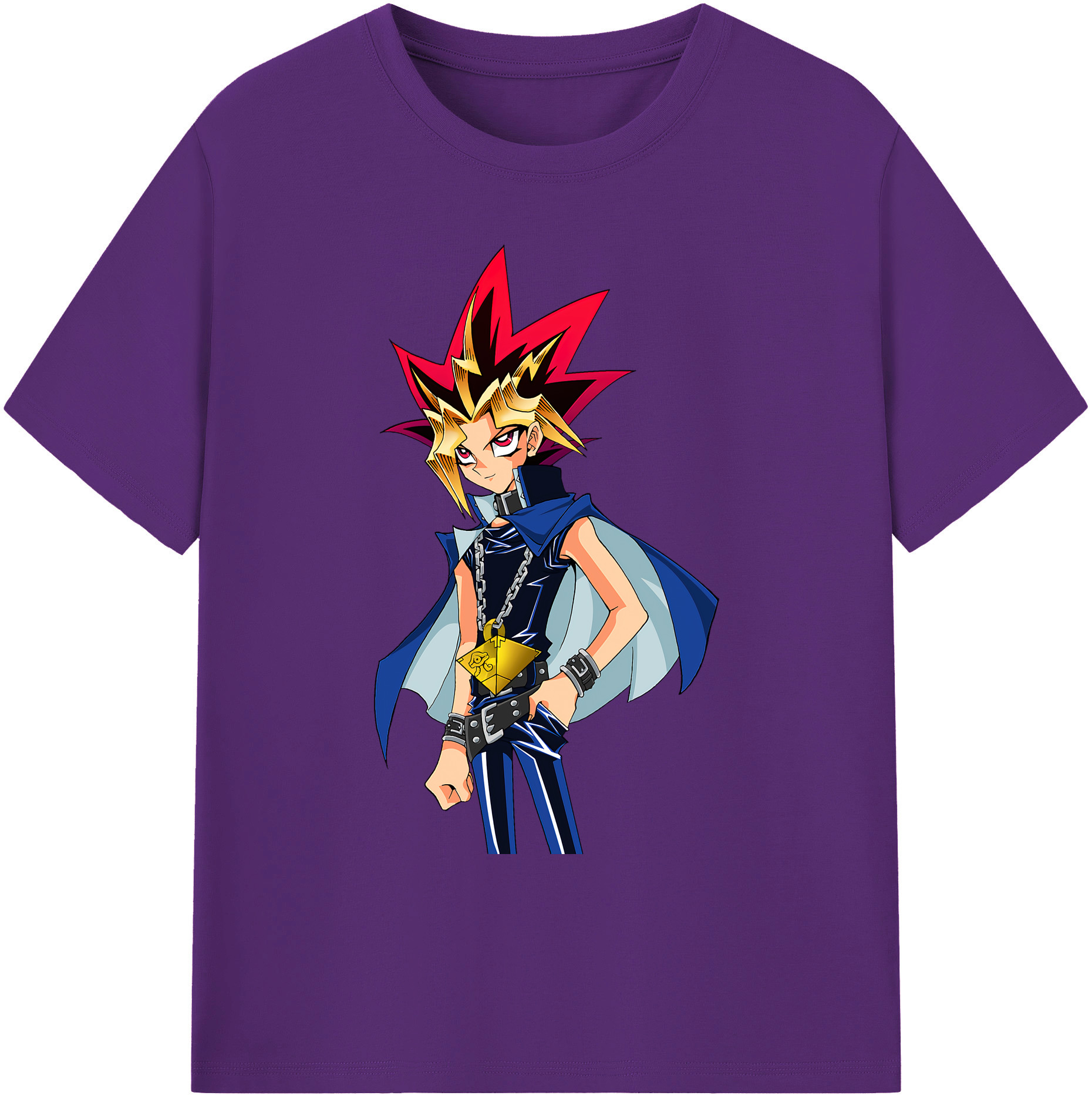 （画像用） 遊☆戯☆王 Yu-Gi-Oh! 綿100％ メンズ半袖Tシャツ｜肌触りやわらか＆通気性