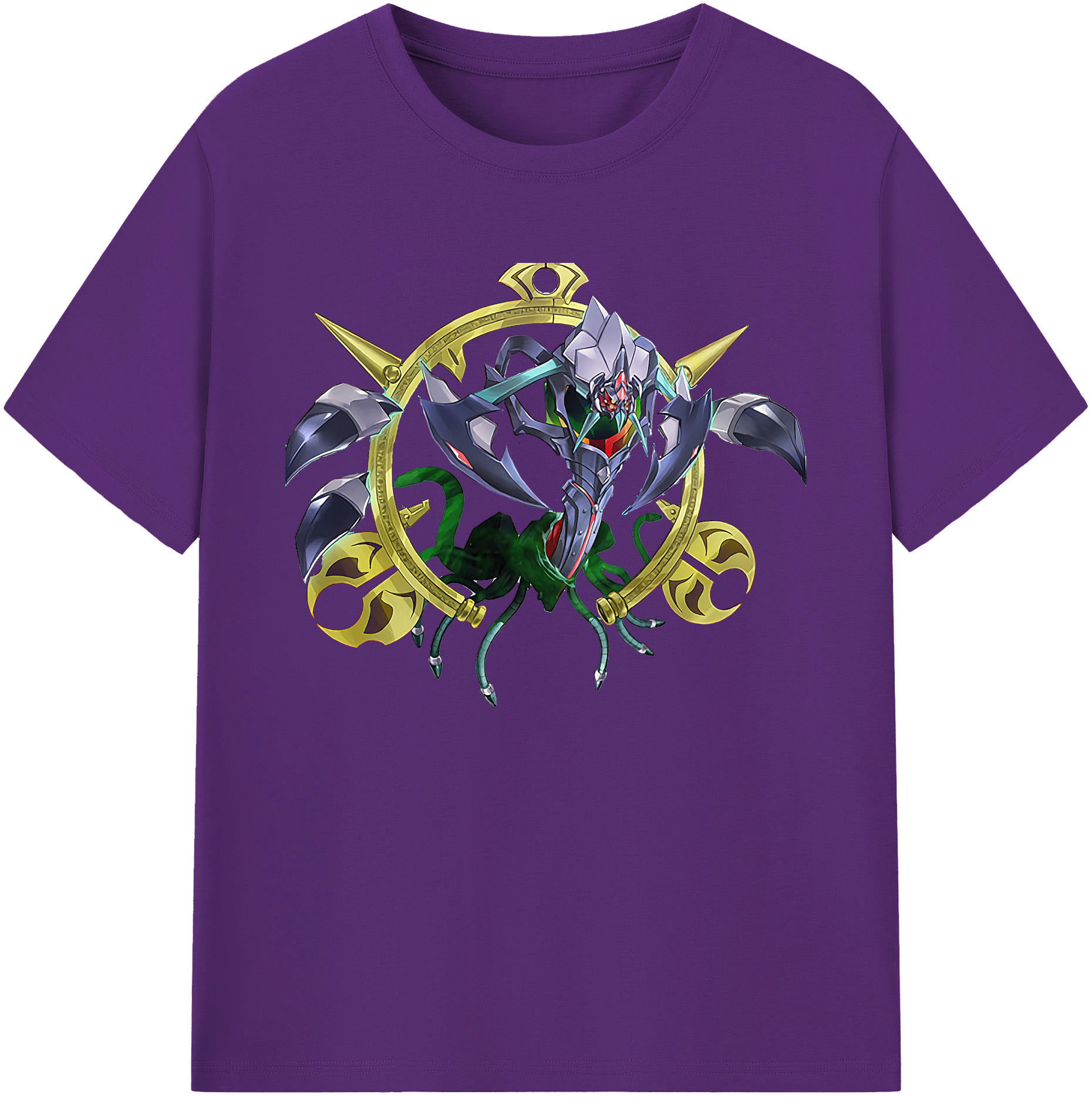 （画像用） 遊☆戯☆王 Yu-Gi-Oh! 綿100％ メンズ半袖Tシャツ｜肌触りやわらか＆通気性
