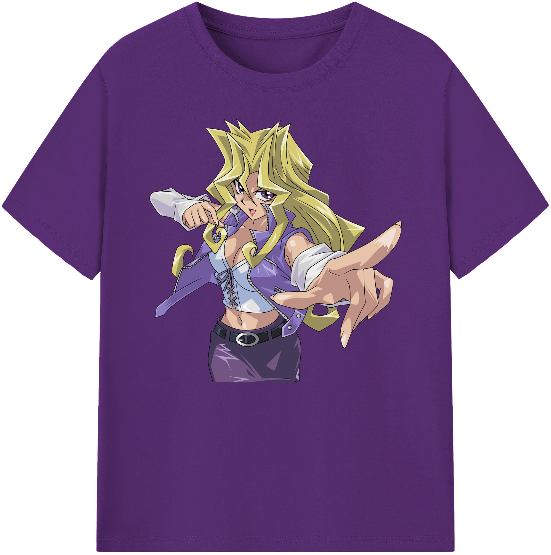 （画像用） 遊☆戯☆王 Yu-Gi-Oh! 綿100％ メンズ半袖Tシャツ｜肌触りやわらか＆通気性