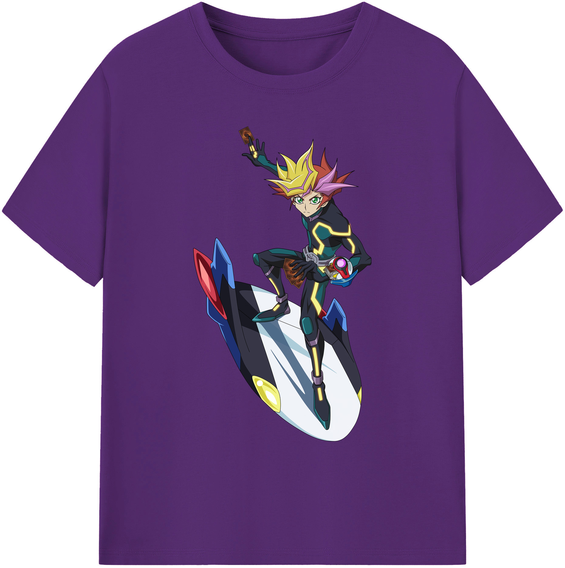 （画像用） 遊☆戯☆王 Yu-Gi-Oh! 綿100％ メンズ半袖Tシャツ｜肌触りやわらか＆通気性
