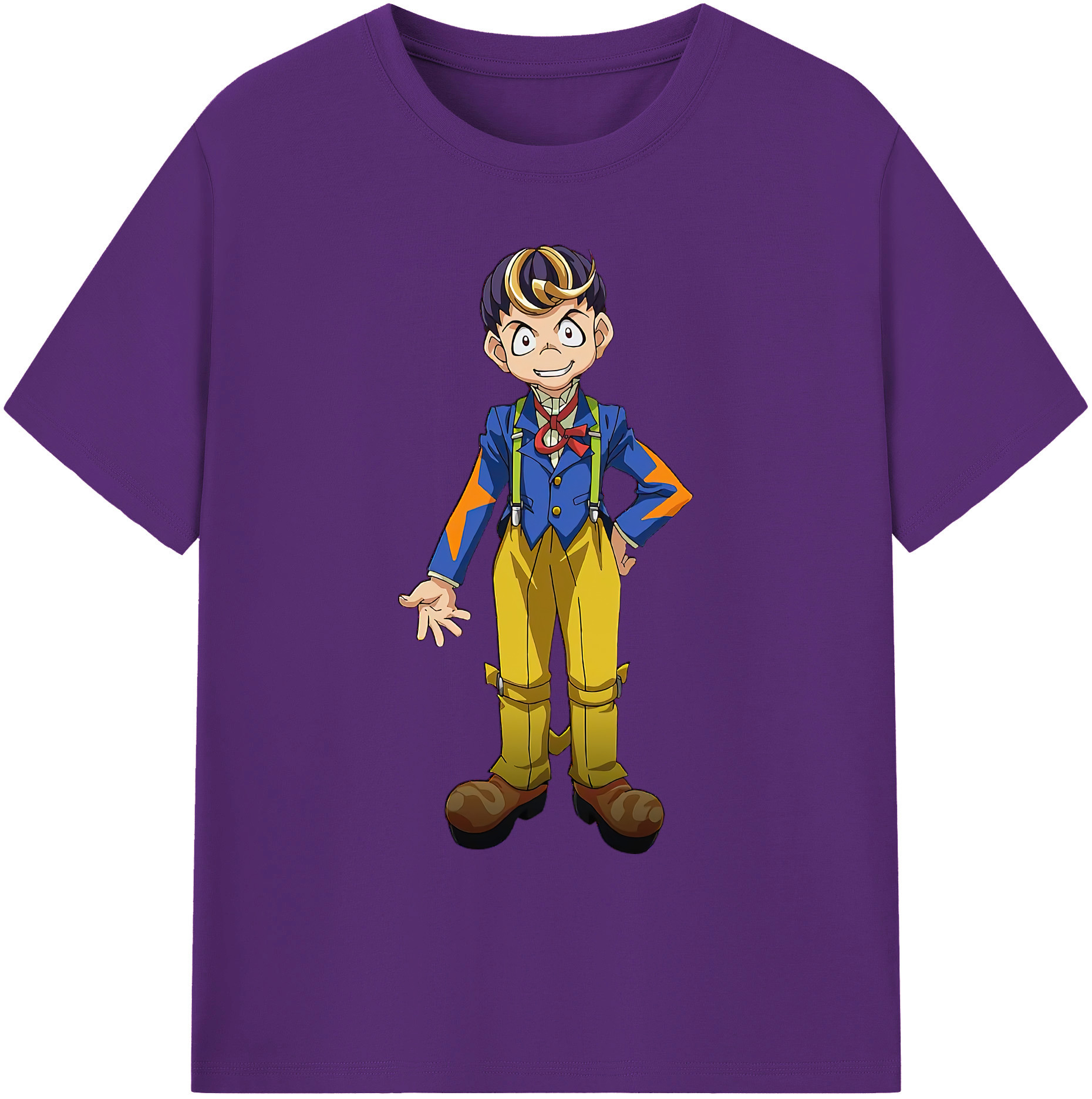 （画像用） 遊☆戯☆王 Yu-Gi-Oh! 綿100％ メンズ半袖Tシャツ｜肌触りやわらか＆通気性