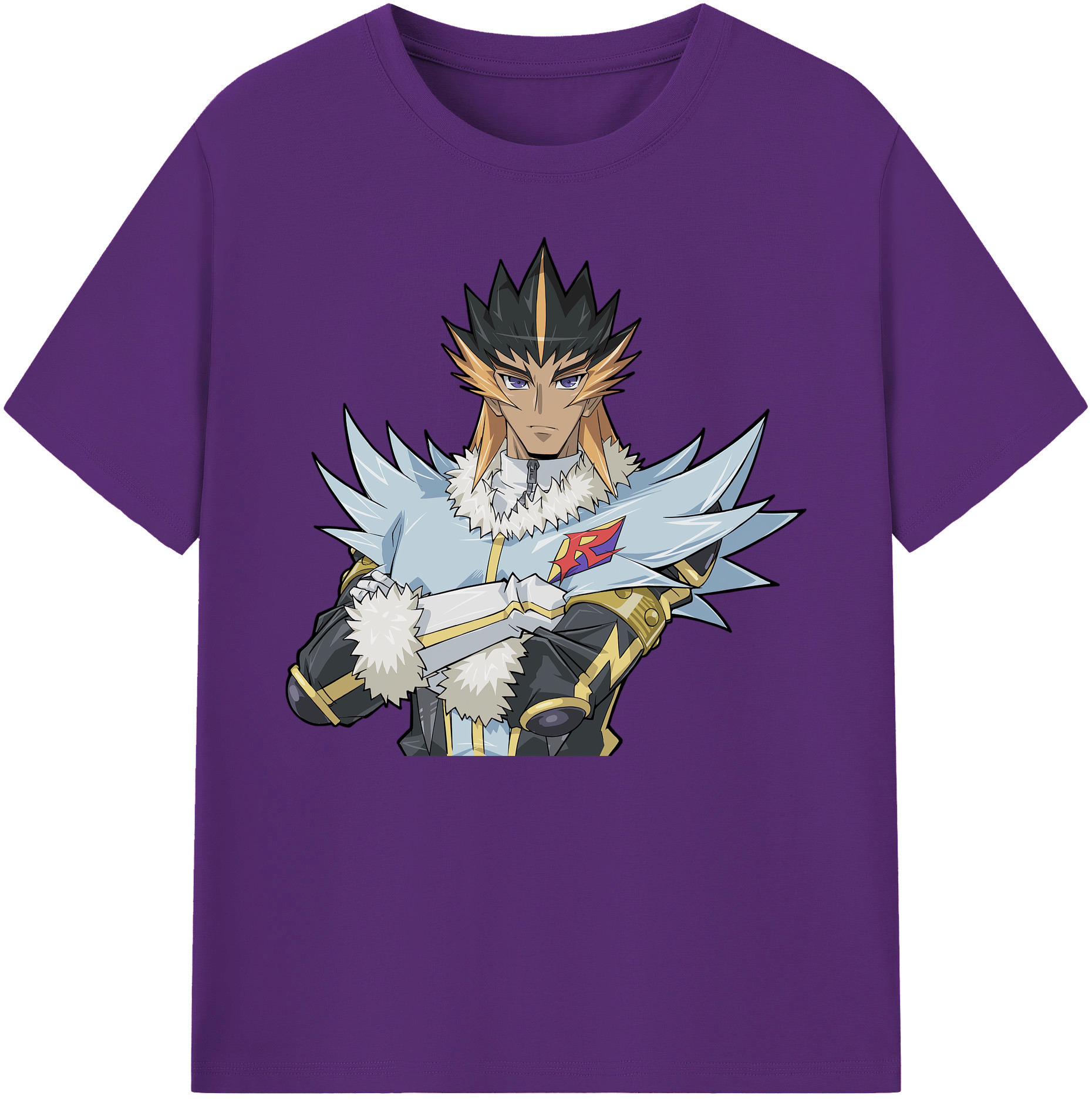 （画像用） 遊☆戯☆王 Yu-Gi-Oh! 綿100％ メンズ半袖Tシャツ｜肌触りやわらか＆通気性