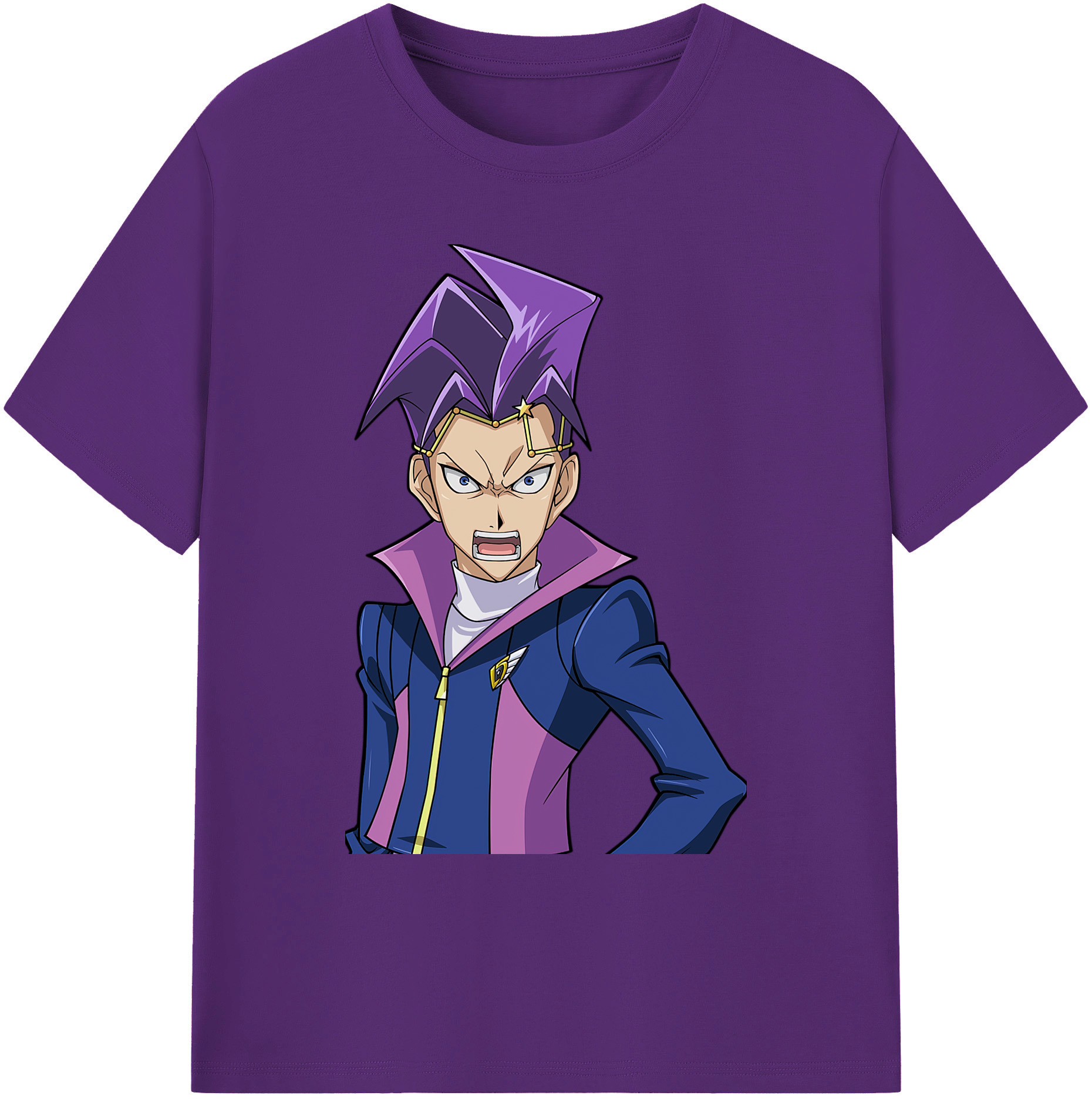 （画像用） 遊☆戯☆王 Yu-Gi-Oh! 綿100％ メンズ半袖Tシャツ｜肌触りやわらか＆通気性