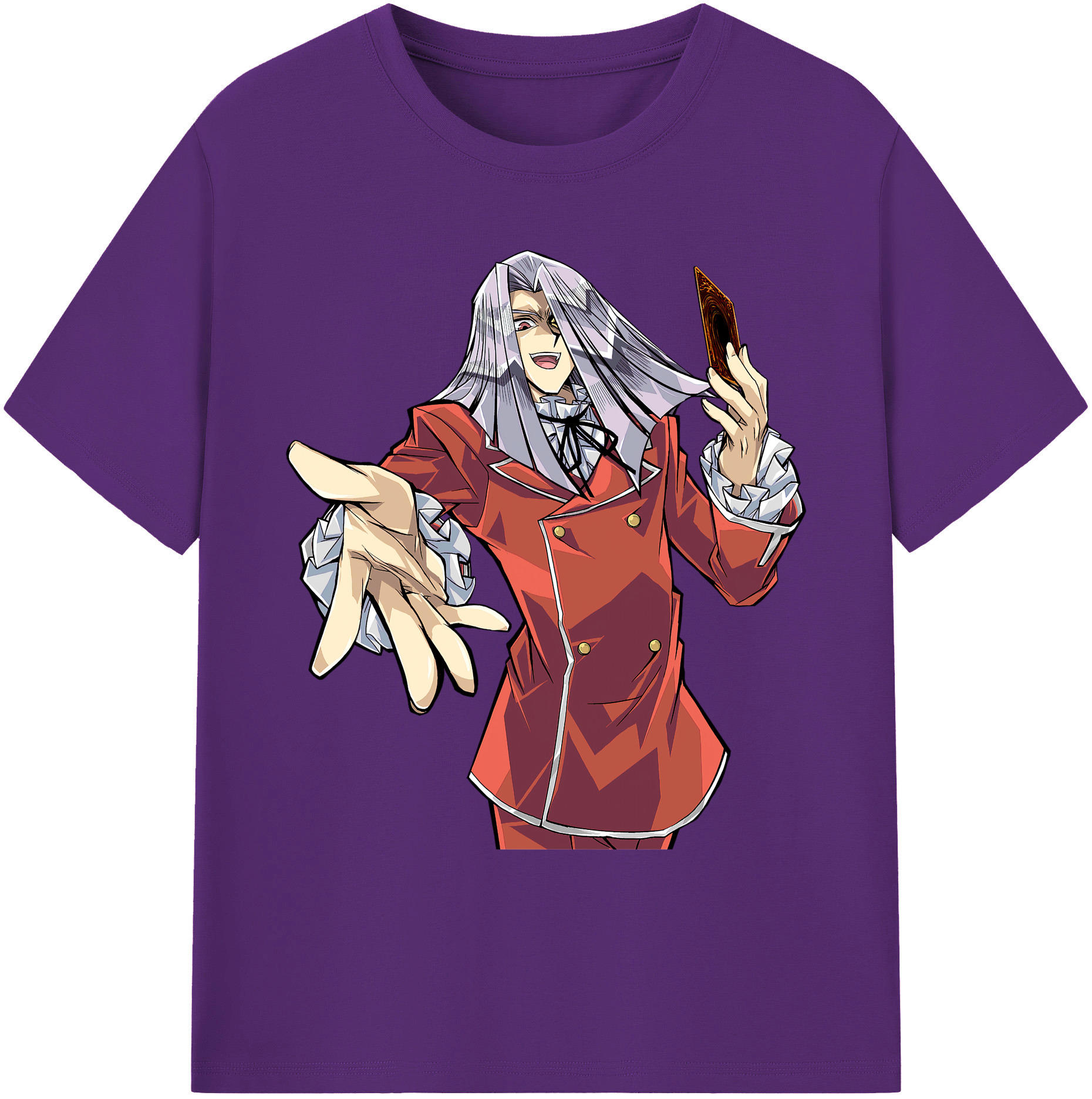 （画像用） 遊☆戯☆王 Yu-Gi-Oh! 綿100％ メンズ半袖Tシャツ｜肌触りやわらか＆通気性