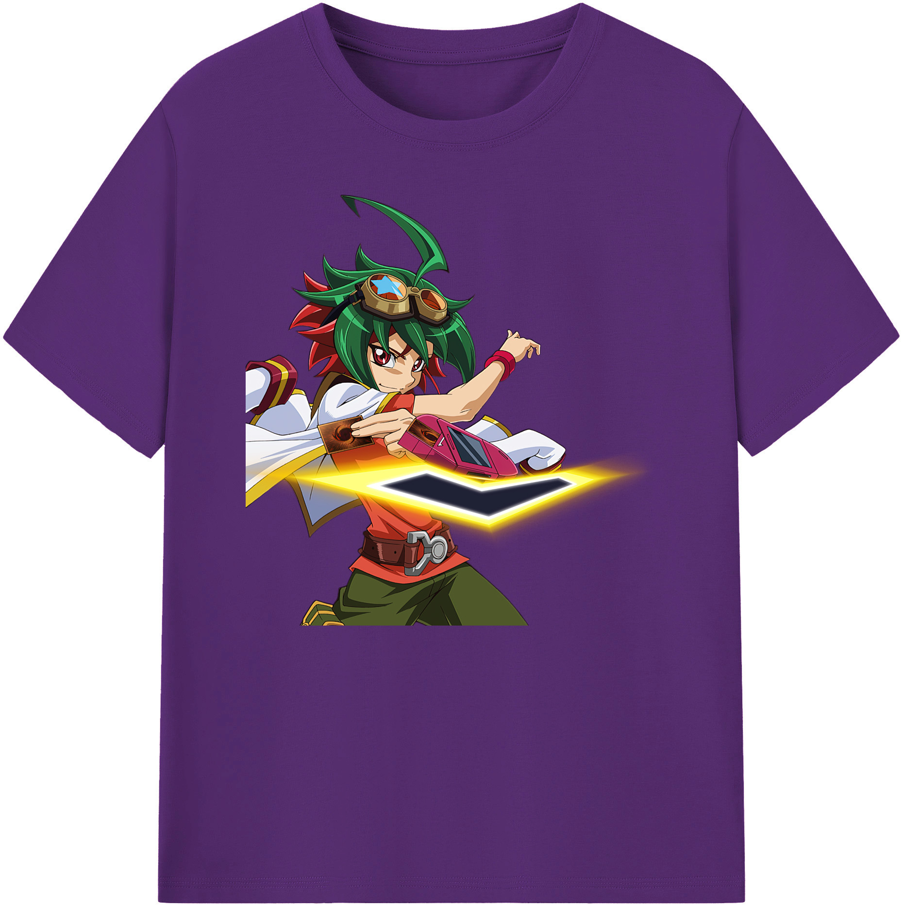 （画像用） 遊☆戯☆王 Yu-Gi-Oh! 綿100％ メンズ半袖Tシャツ｜肌触りやわらか＆通気性