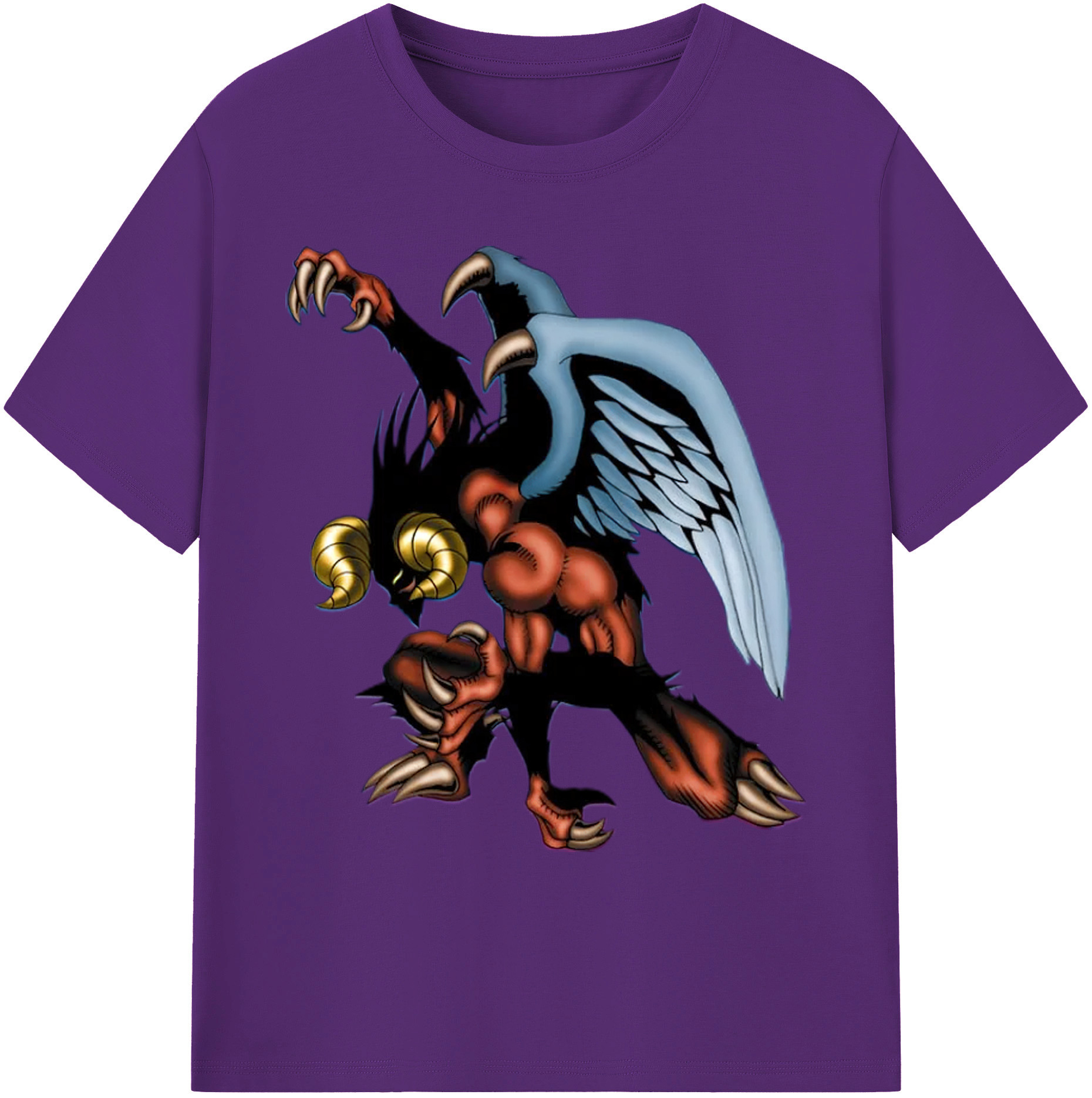 （画像用） 遊☆戯☆王 Yu-Gi-Oh! 綿100％ メンズ半袖Tシャツ｜肌触りやわらか＆通気性