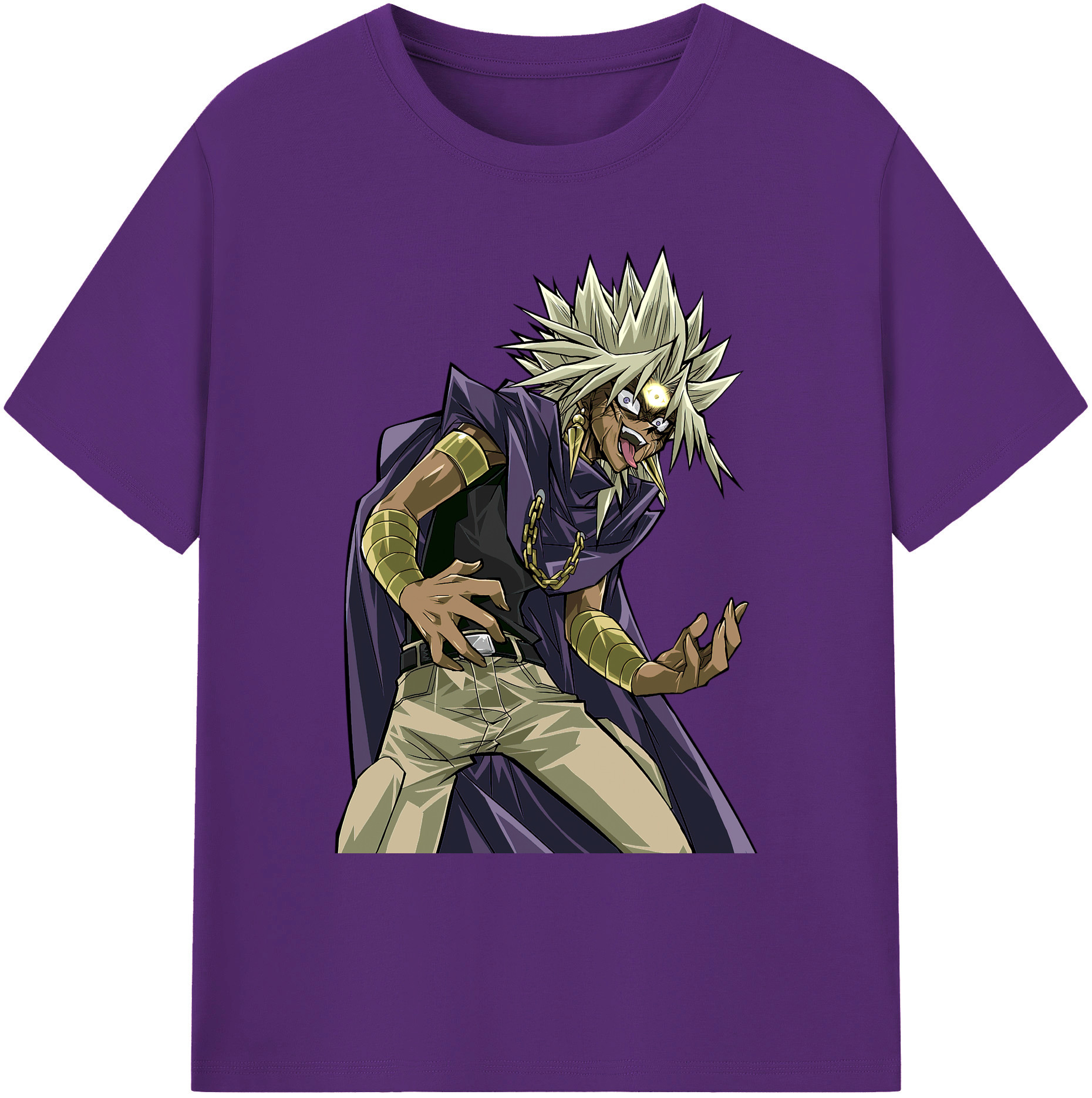 （画像用） 遊☆戯☆王 Yu-Gi-Oh! 綿100％ メンズ半袖Tシャツ｜肌触りやわらか＆通気性