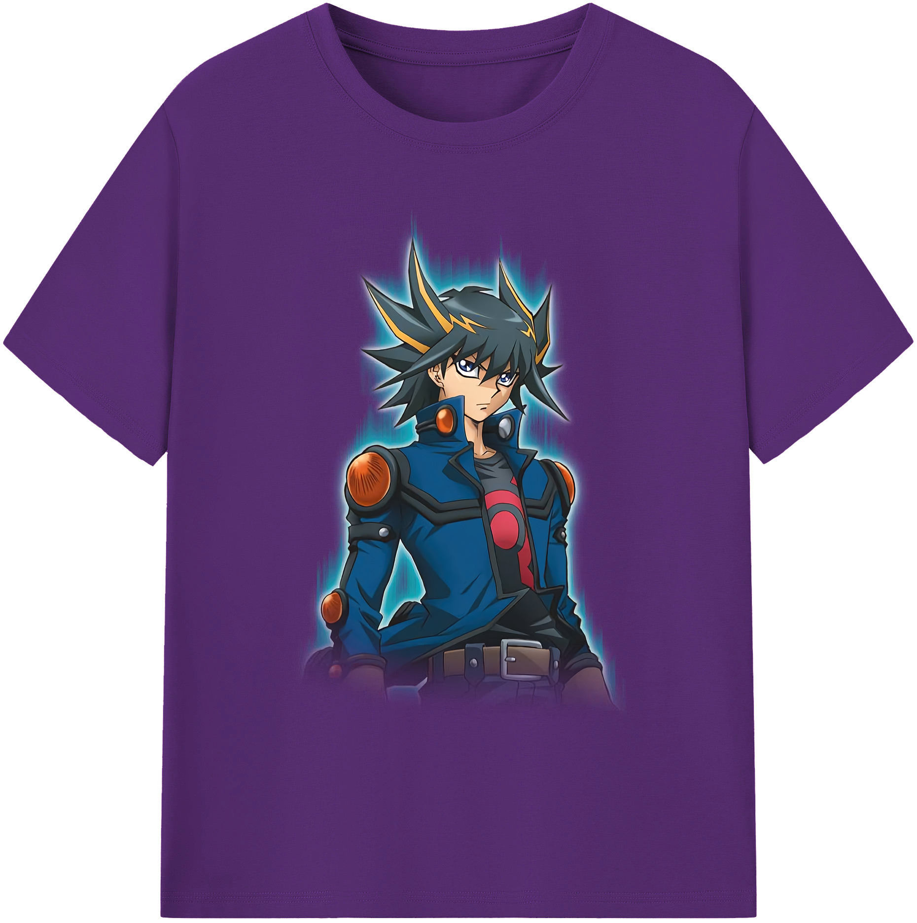 （画像用） 遊☆戯☆王 Yu-Gi-Oh! 綿100％ メンズ半袖Tシャツ｜肌触りやわらか＆通気性