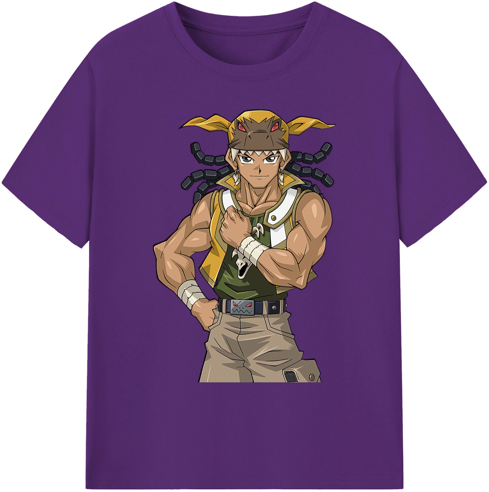 （画像用） 遊☆戯☆王 Yu-Gi-Oh! 綿100％ メンズ半袖Tシャツ｜肌触りやわらか＆通気性