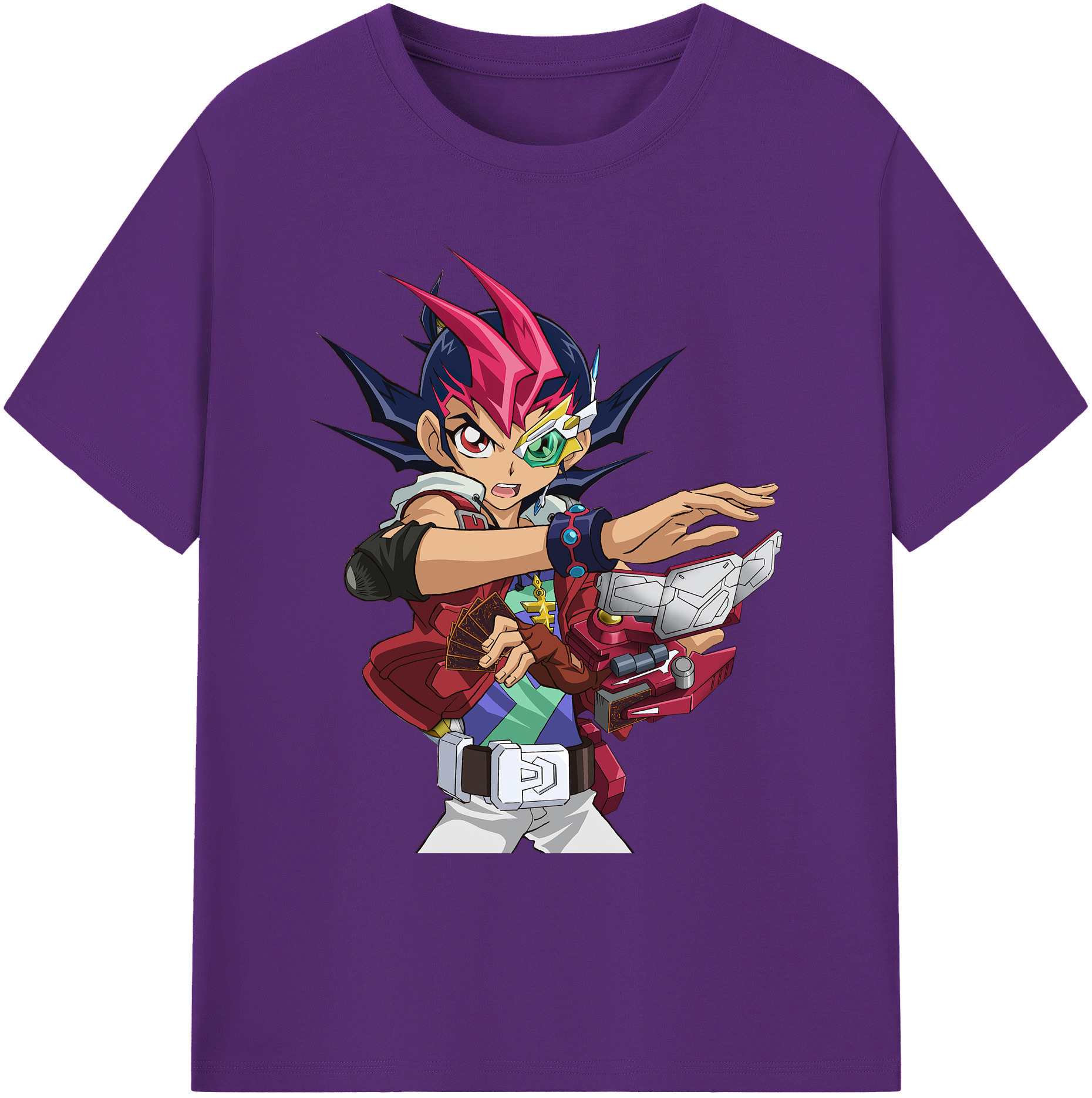 （画像用） 遊☆戯☆王 Yu-Gi-Oh! 綿100％ メンズ半袖Tシャツ｜肌触りやわらか＆通気性