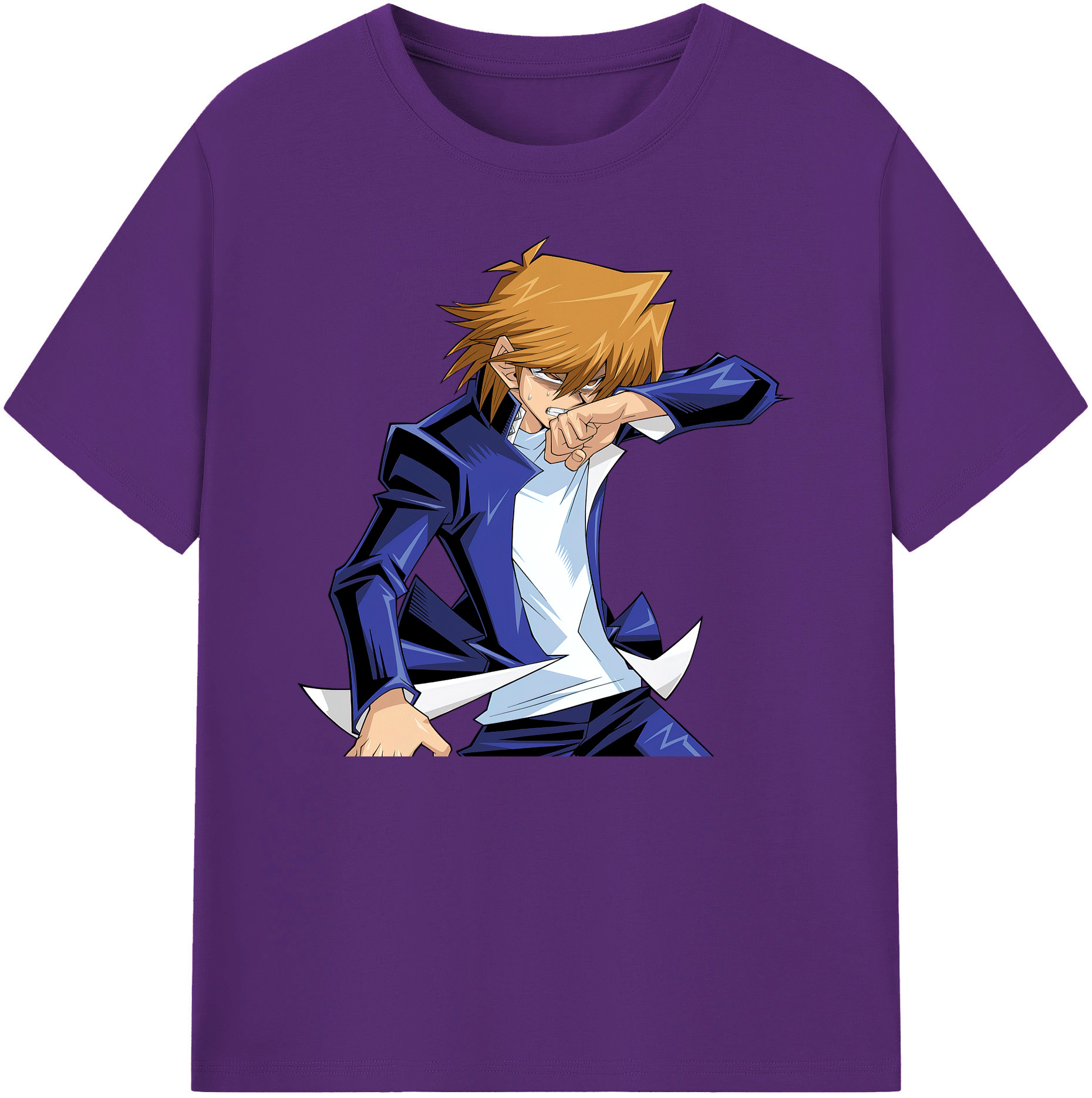 （画像用） 遊☆戯☆王 Yu-Gi-Oh! 綿100％ メンズ半袖Tシャツ｜肌触りやわらか＆通気性