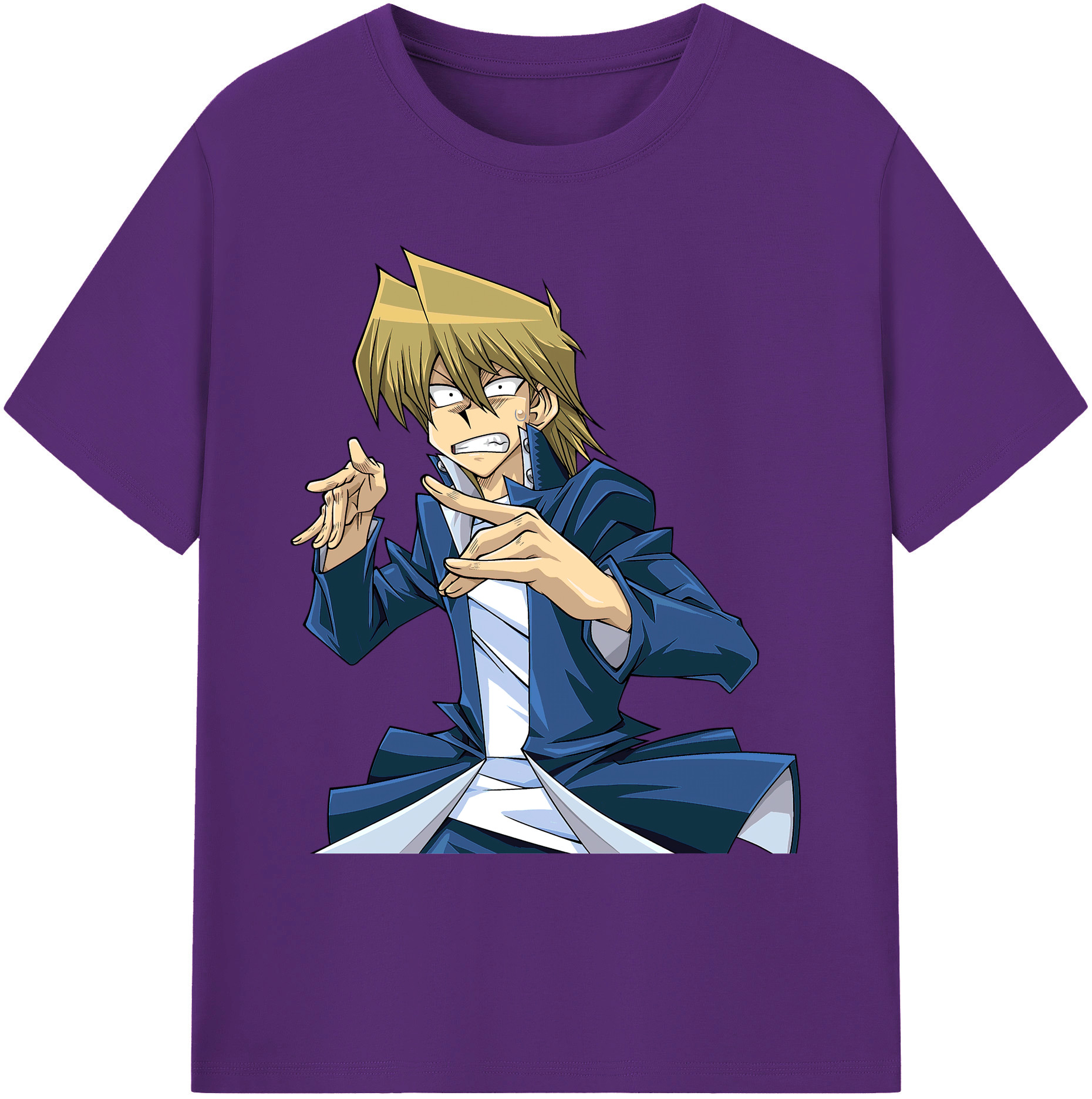 （画像用） 遊☆戯☆王 Yu-Gi-Oh! 綿100％ メンズ半袖Tシャツ｜肌触りやわらか＆通気性