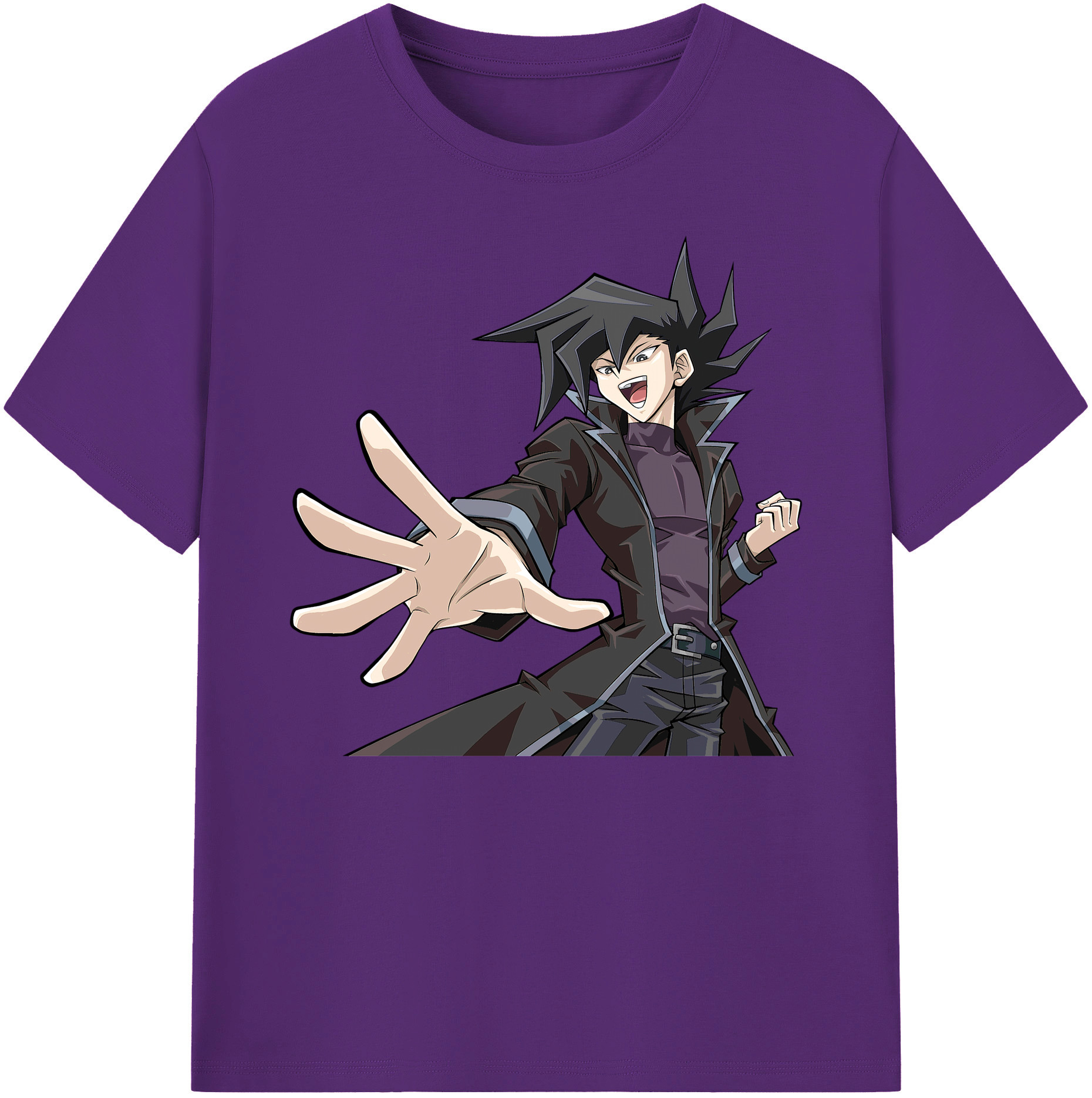 （画像用） 遊☆戯☆王 Yu-Gi-Oh! 綿100％ メンズ半袖Tシャツ｜肌触りやわらか＆通気性