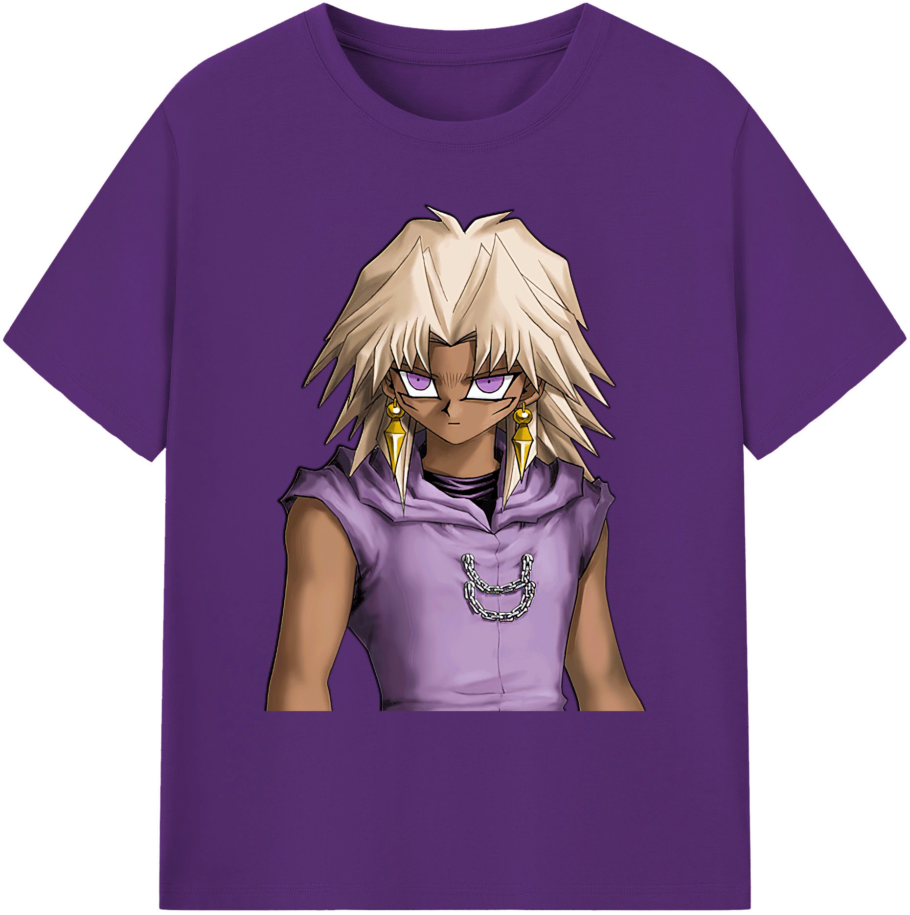 （画像用） 遊☆戯☆王 Yu-Gi-Oh! 綿100％ メンズ半袖Tシャツ｜肌触りやわらか＆通気性