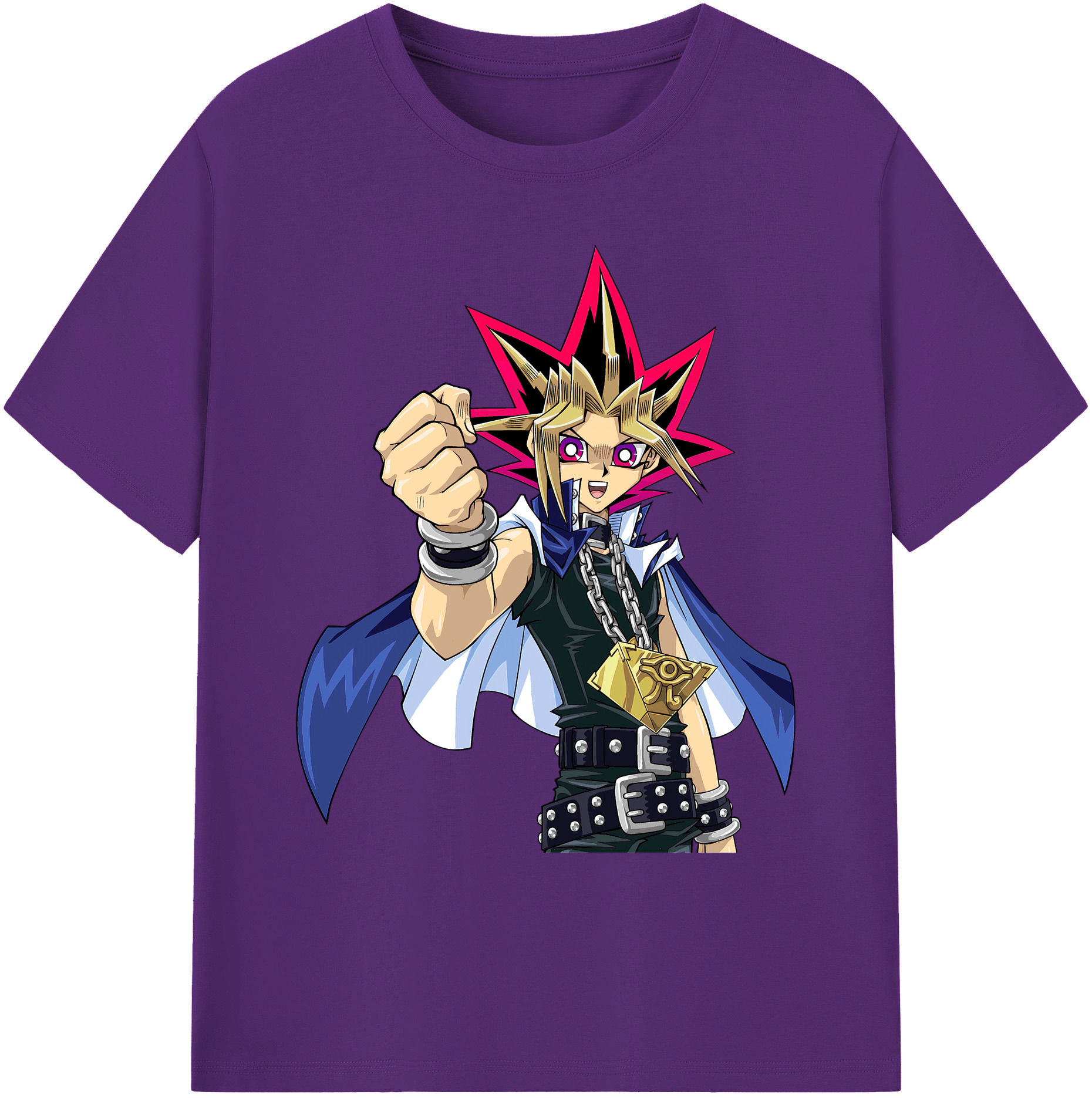 （画像用） 遊☆戯☆王 Yu-Gi-Oh! 綿100％ メンズ半袖Tシャツ｜肌触りやわらか＆通気性