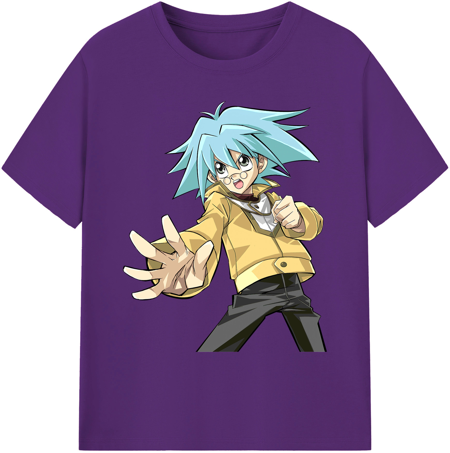 （画像用） 遊☆戯☆王 Yu-Gi-Oh! 綿100％ メンズ半袖Tシャツ｜肌触りやわらか＆通気性