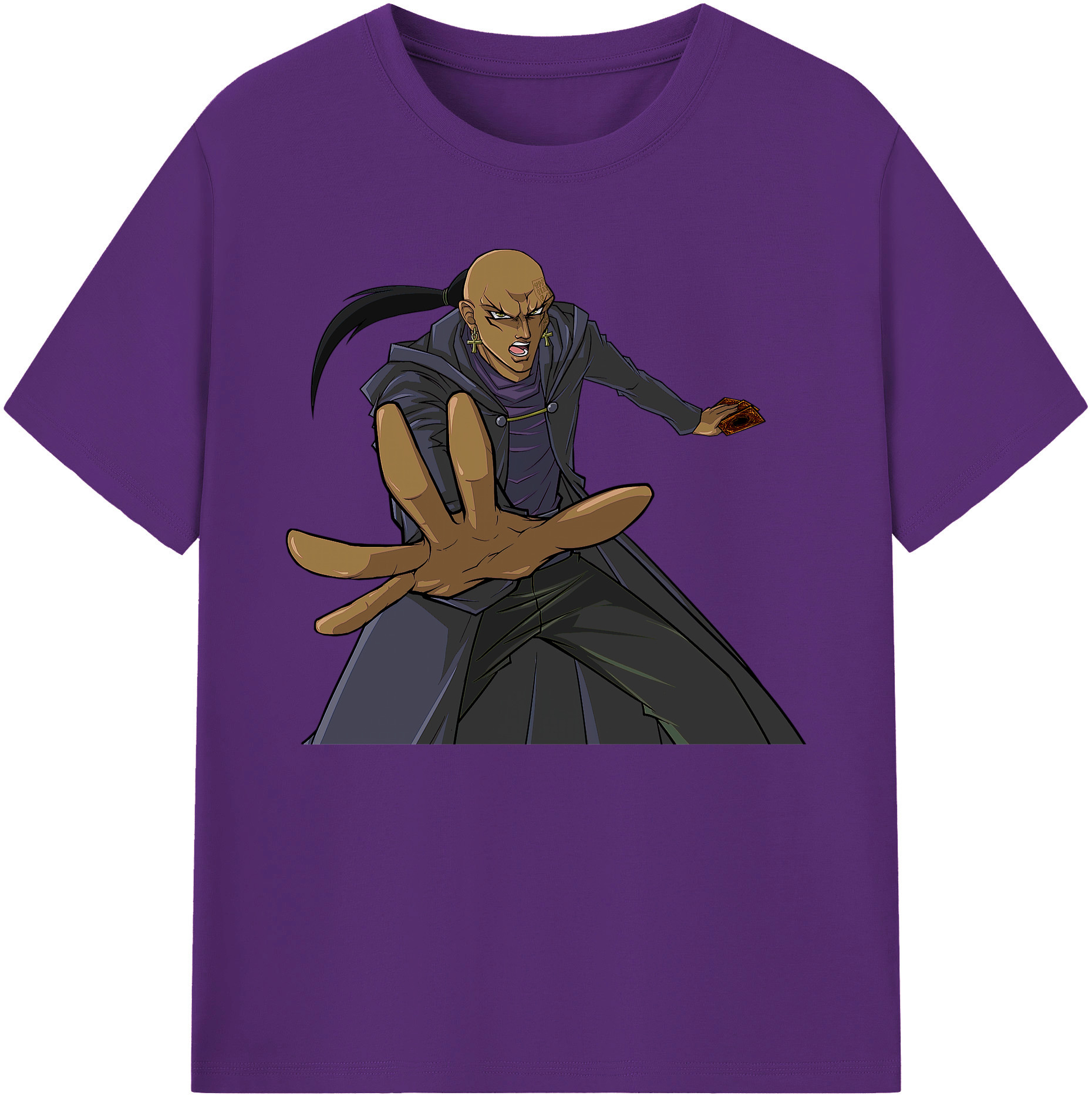 （画像用） 遊☆戯☆王 Yu-Gi-Oh! 綿100％ メンズ半袖Tシャツ｜肌触りやわらか＆通気性